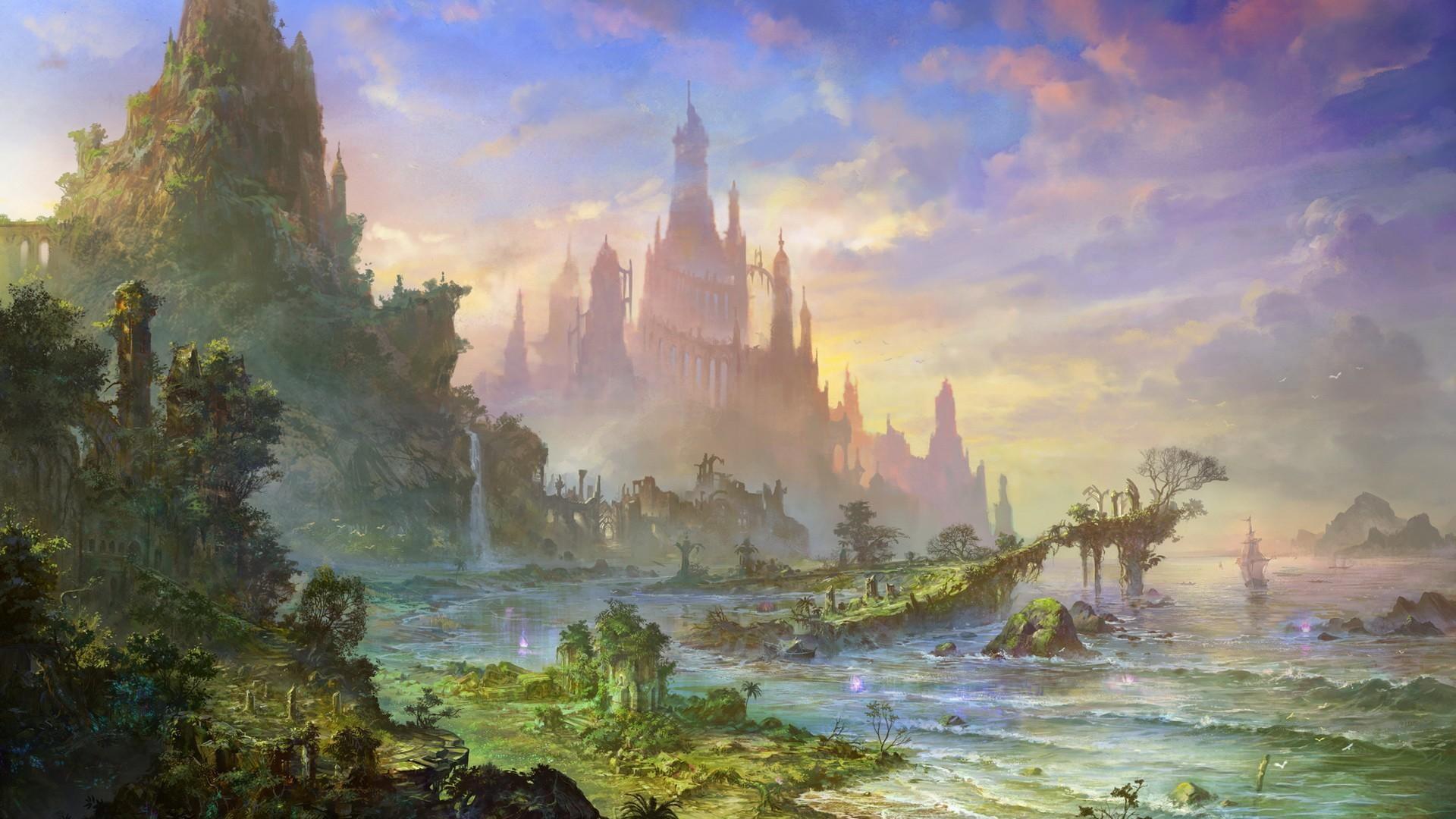 Fantasy Castle Hd
 Wallpapers