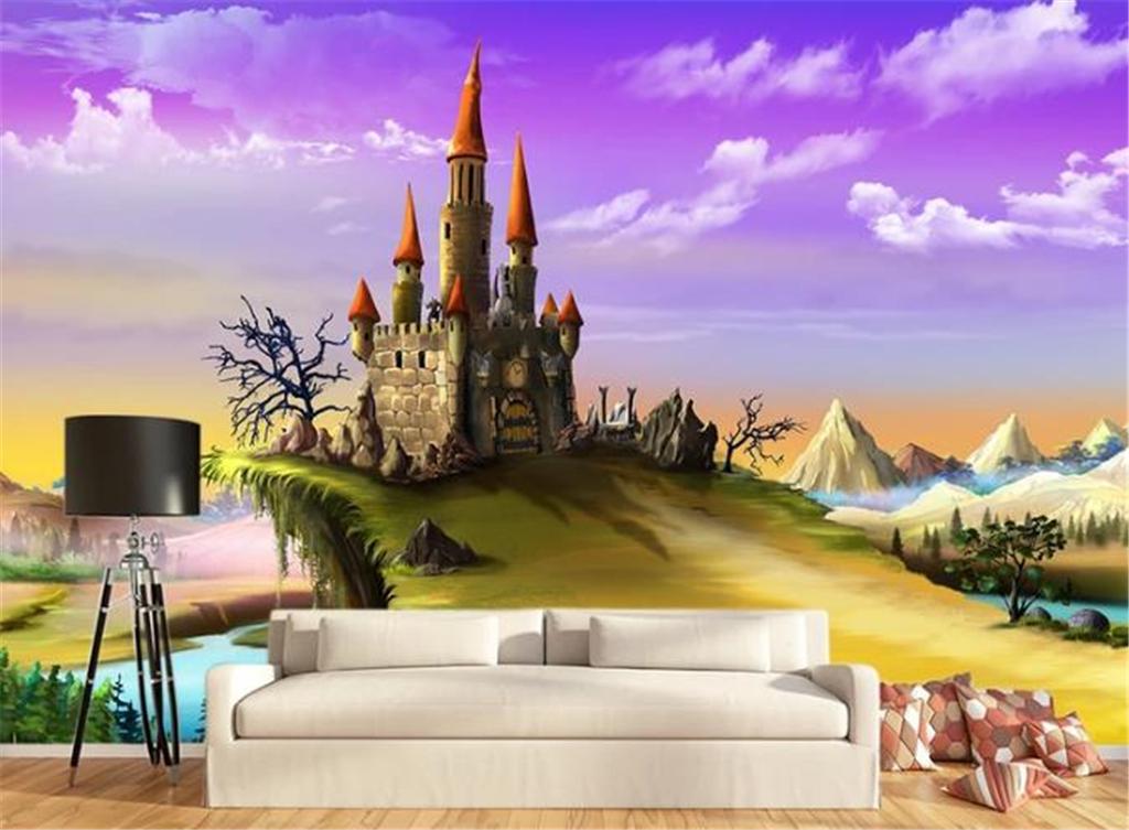 Fantasy Castle Landscape Wallpapers