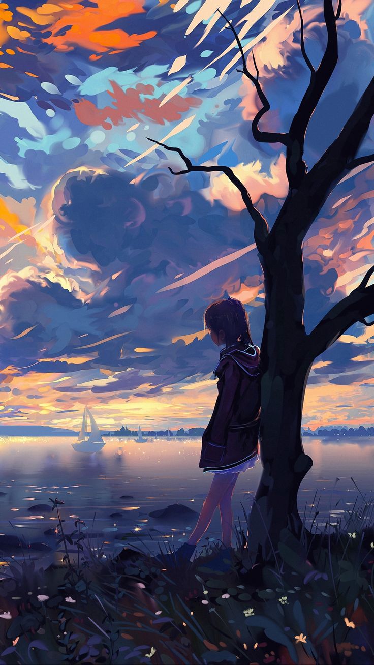 Fantasy Child Cool Alone Art
 Wallpapers