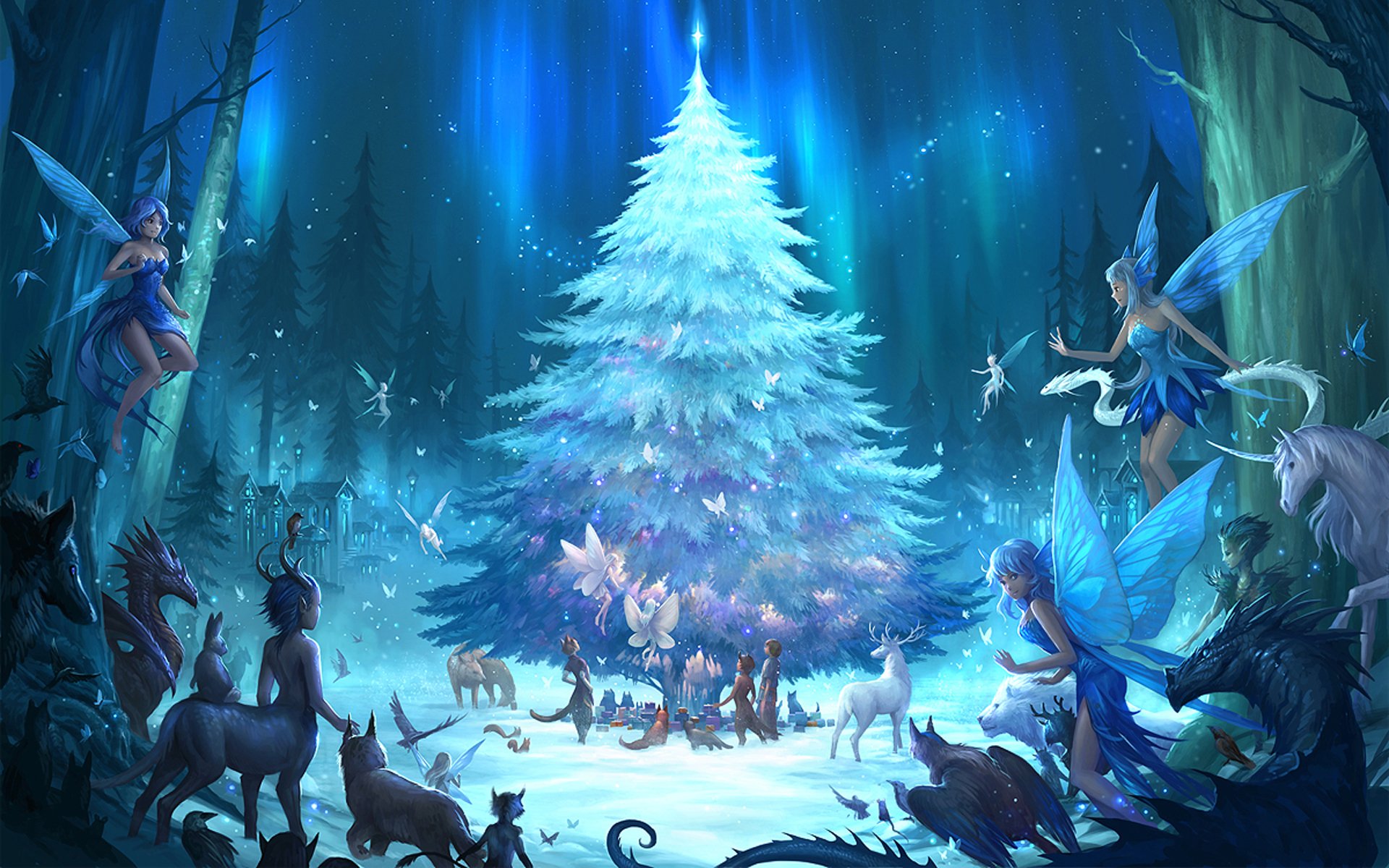 Fantasy Christmas Wallpapers