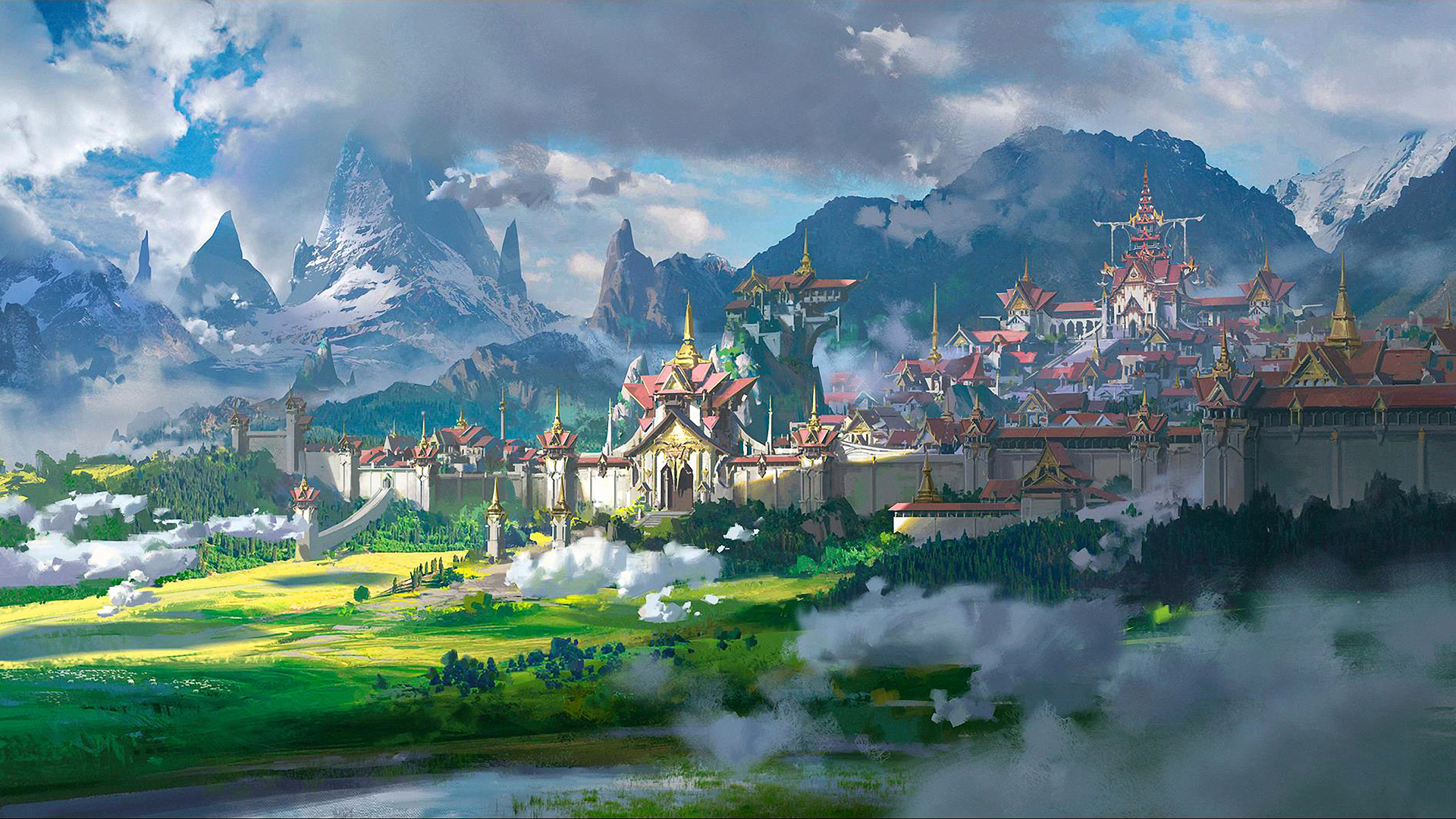 Fantasy City Wallpapers