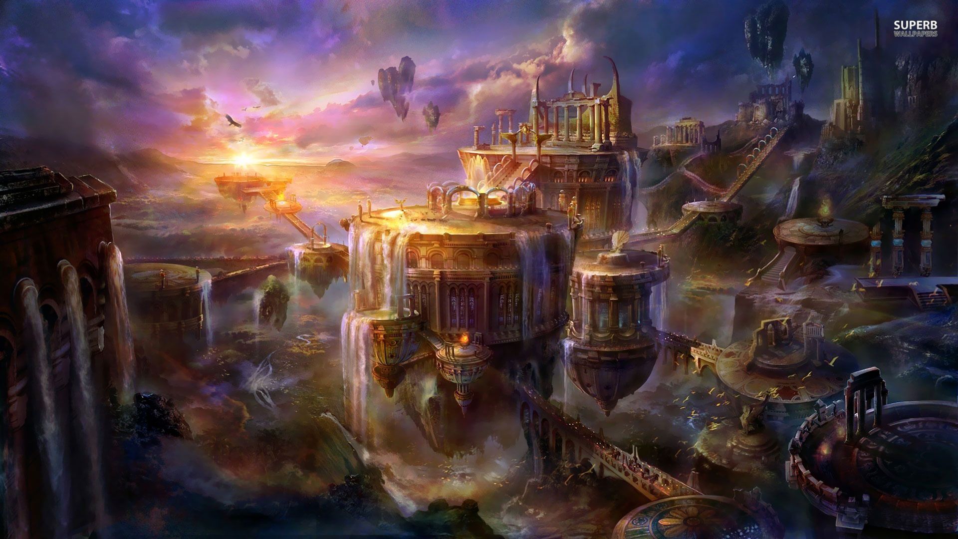 Fantasy City Wallpapers