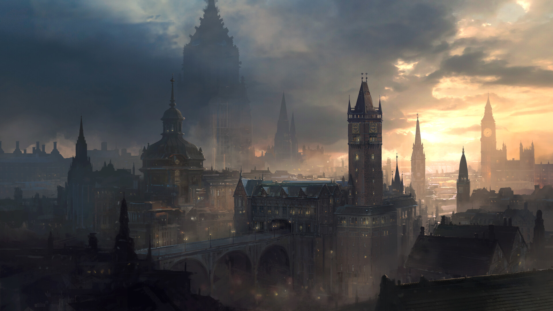 Fantasy Cityscape Wallpapers