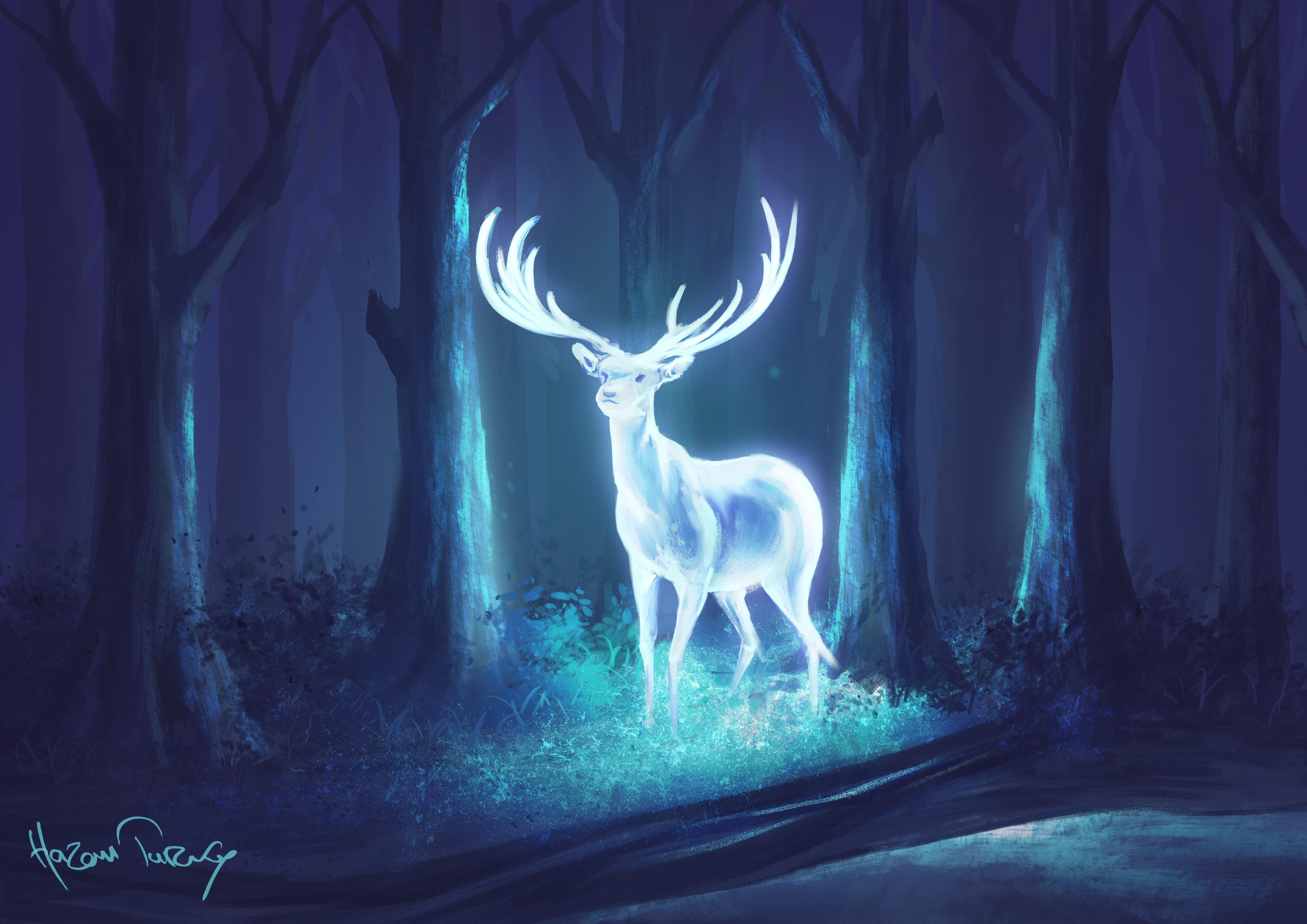 Fantasy Deer Wallpapers