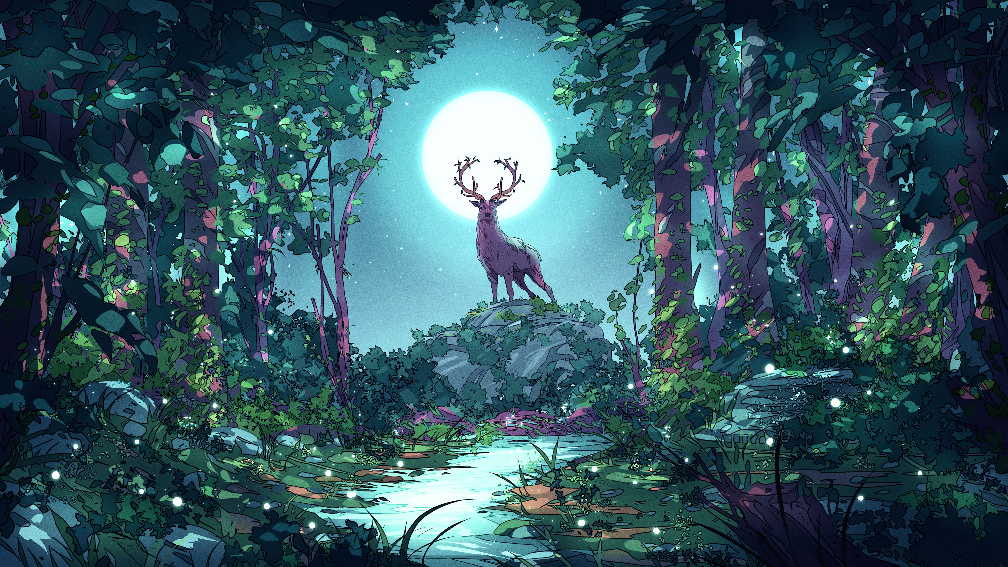 Fantasy Deer Wallpapers