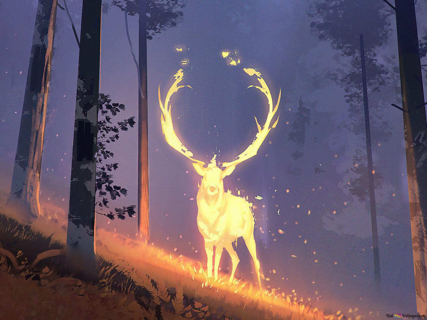 Fantasy Deer Wallpapers