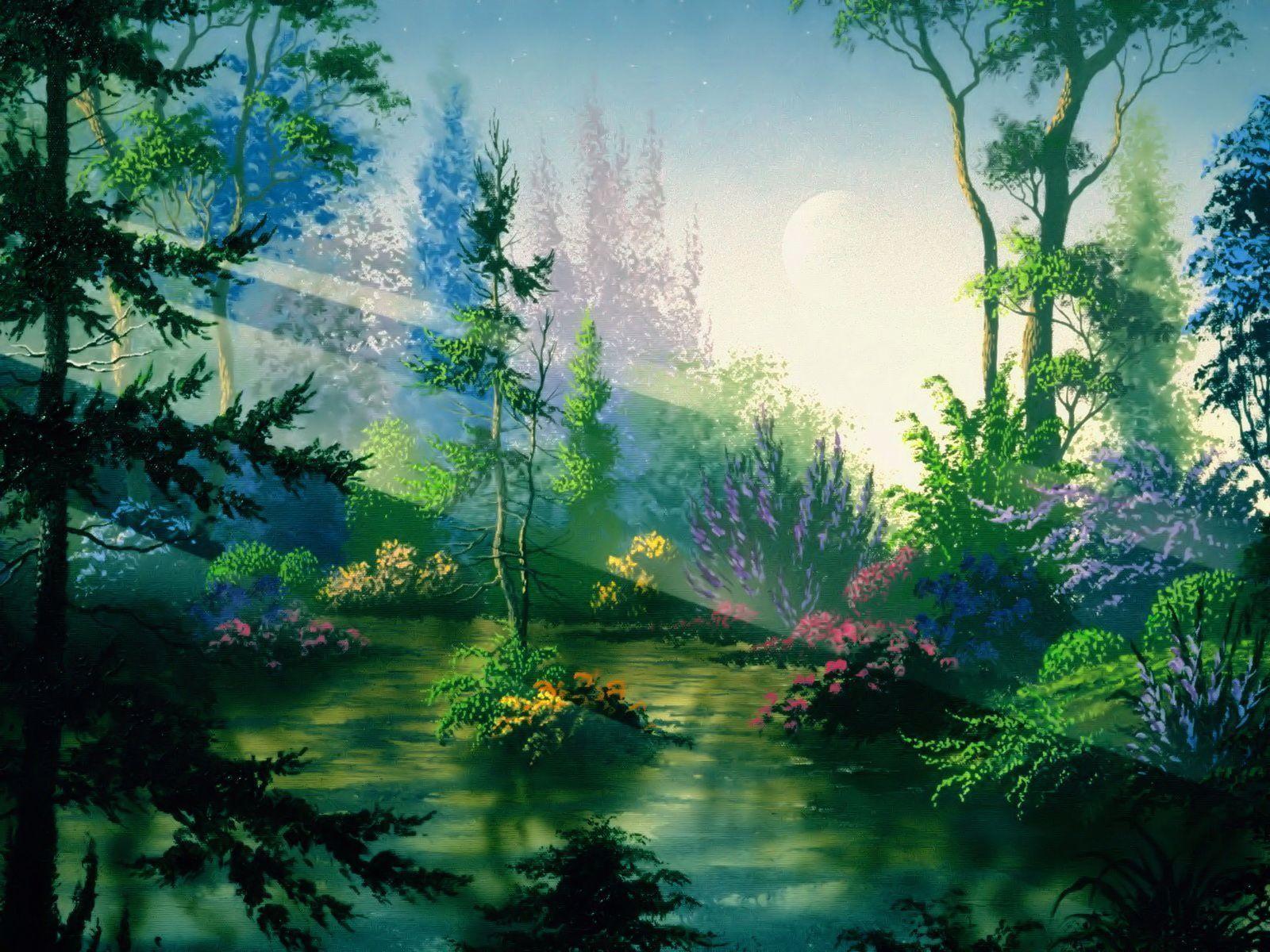 Fantasy Forest Wallpapers