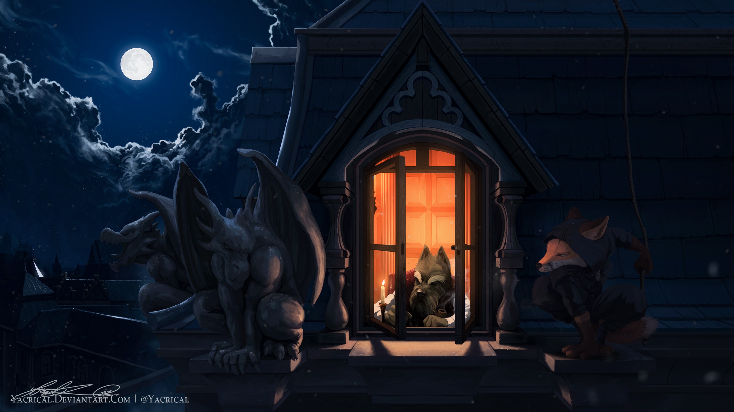 Fantasy Gargoyle Wallpapers