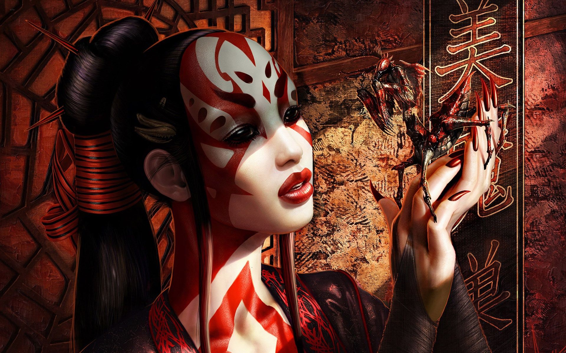 Fantasy Geisha Wallpapers