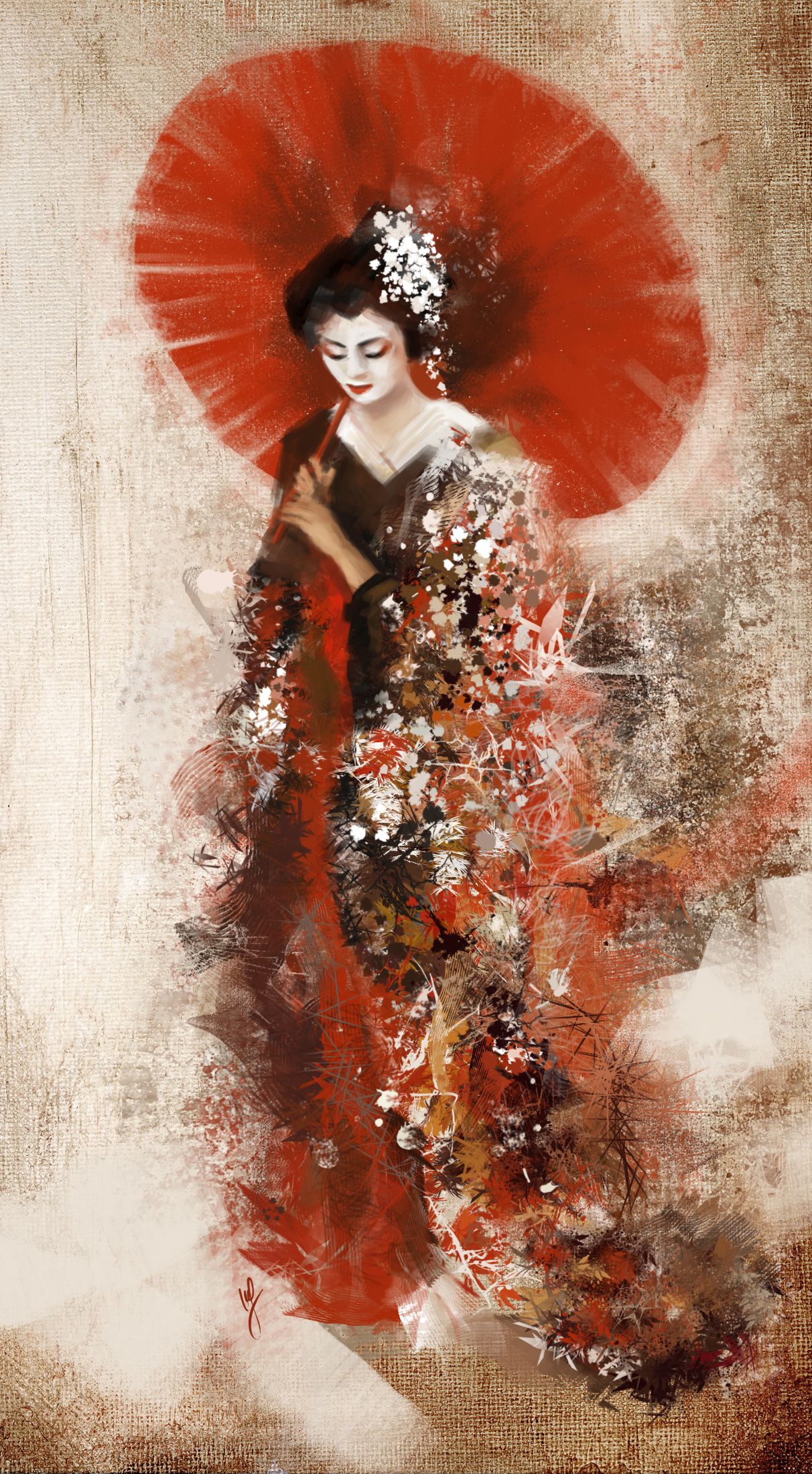 Fantasy Geisha Wallpapers