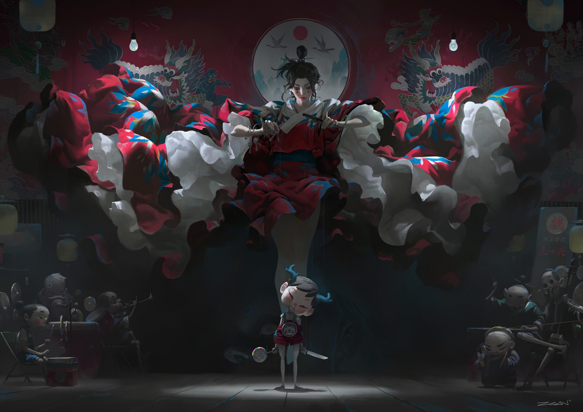 Fantasy Geisha Wallpapers