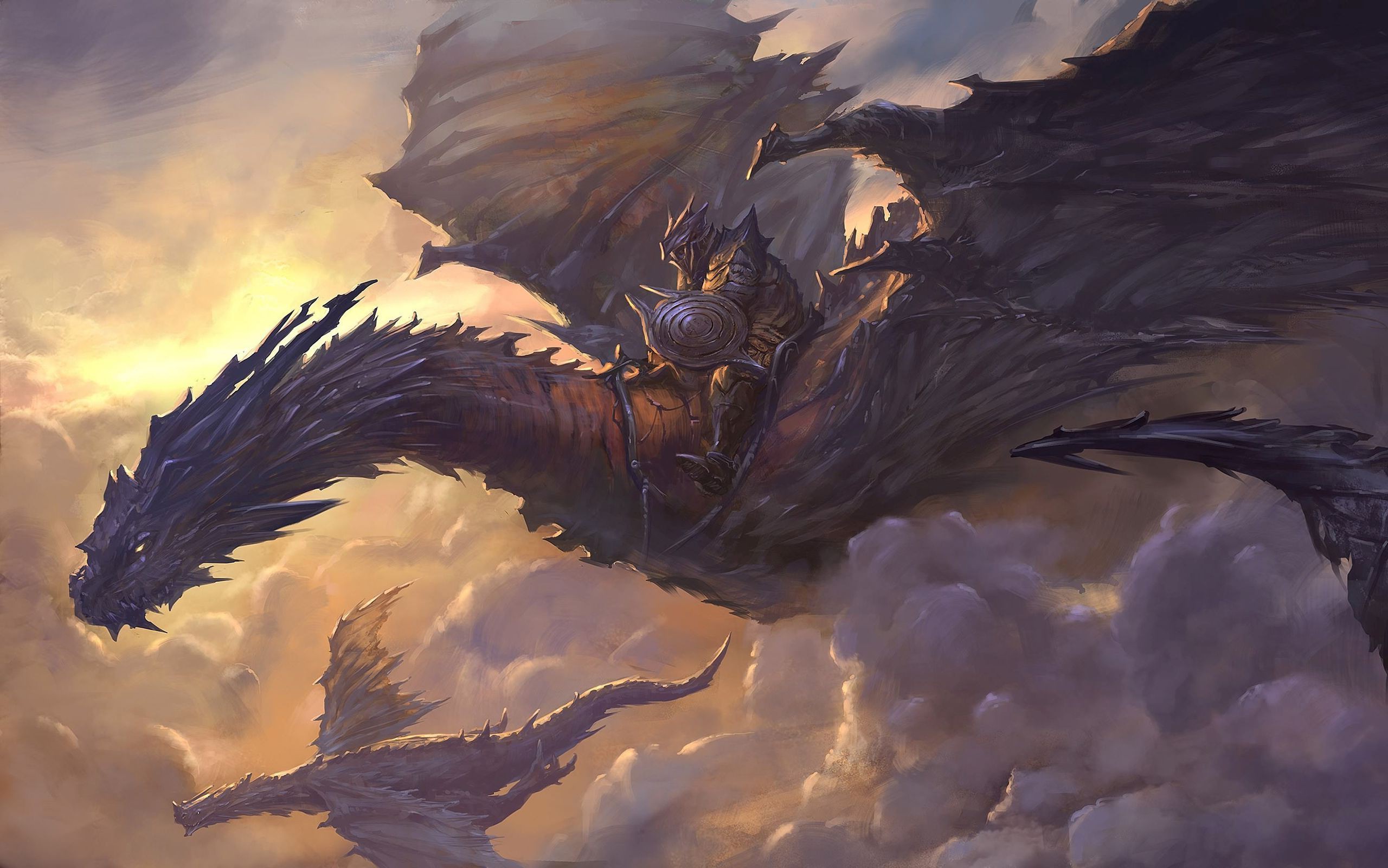 Fantasy Hd Cool Dragon Art
 Wallpapers