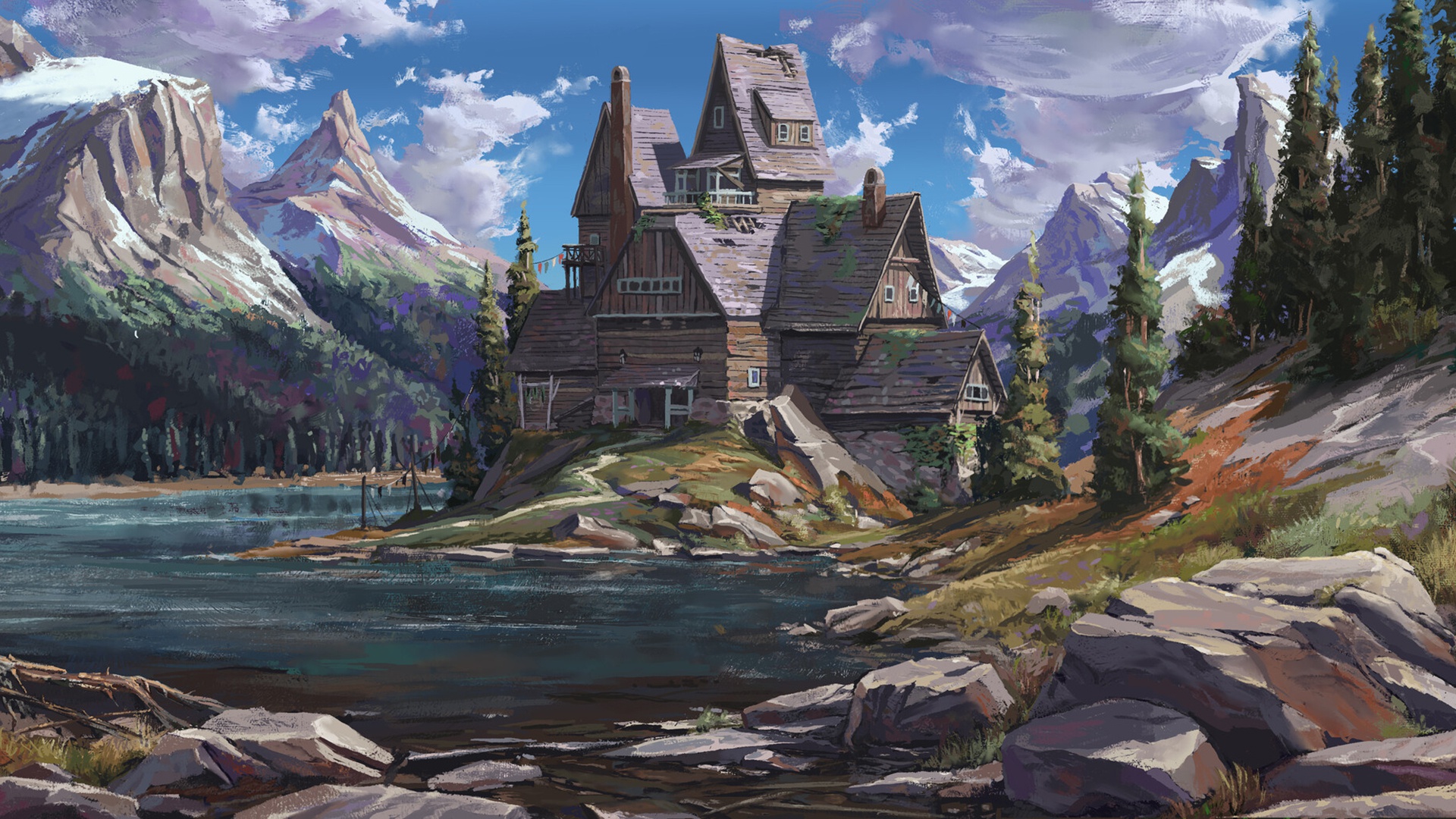 Fantasy House Wallpapers