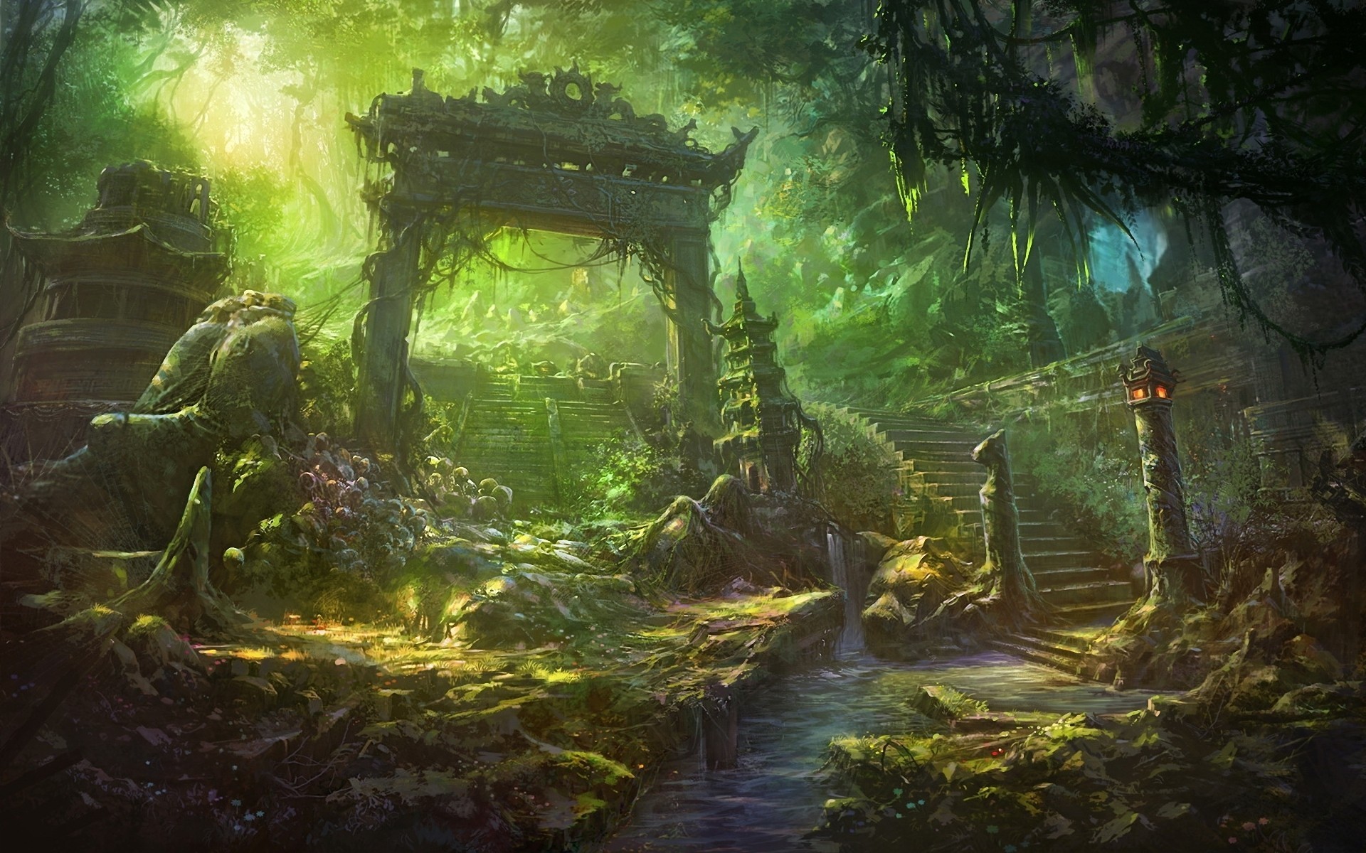 Fantasy Jungle Wallpapers