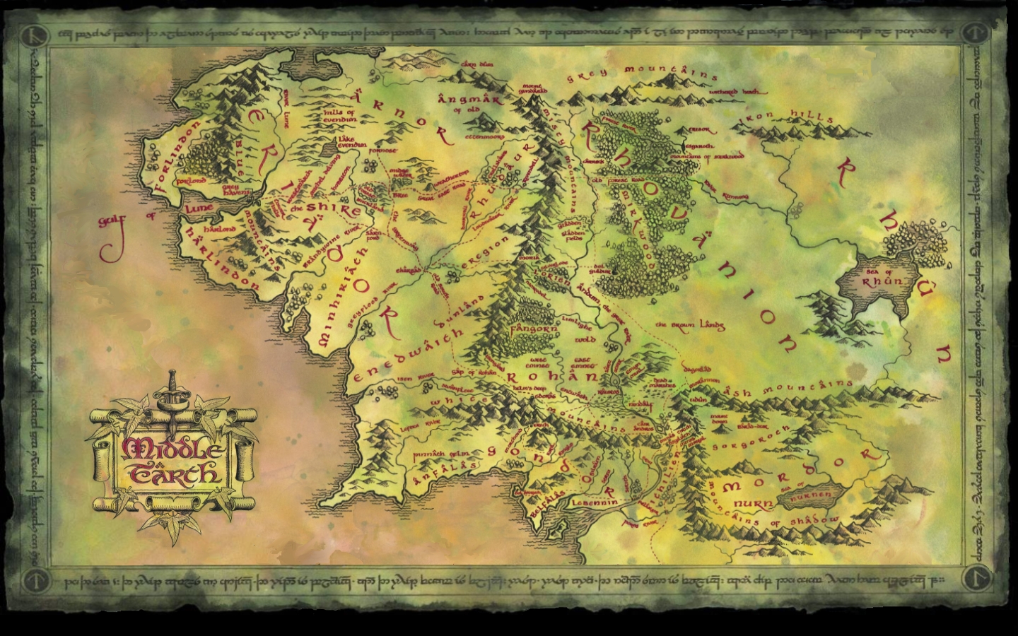 Fantasy Map Wallpapers