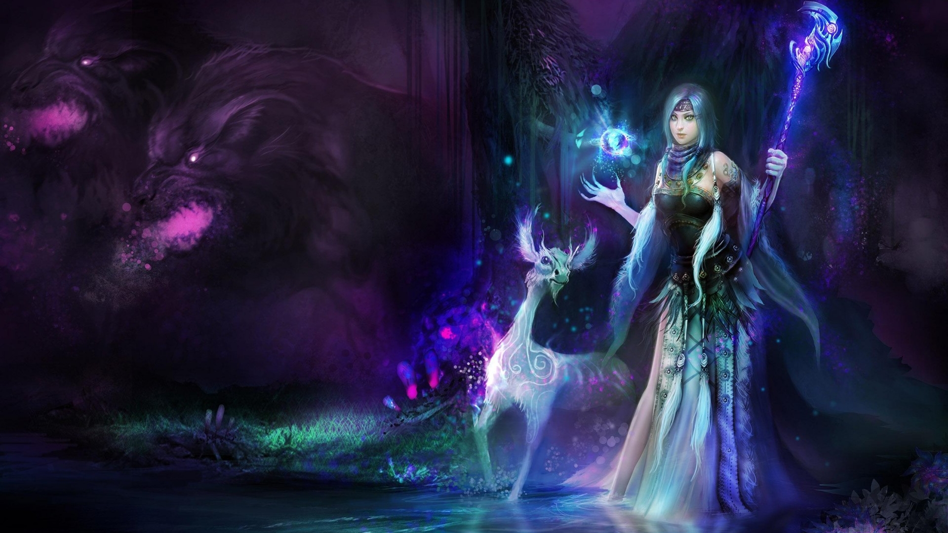 Fantasy Sorceress Wallpapers