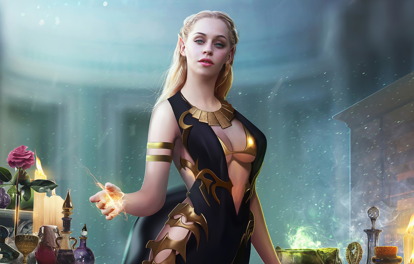 Fantasy Sorceress Wallpapers