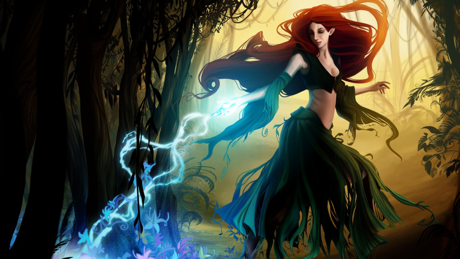 Fantasy Sorceress Wallpapers