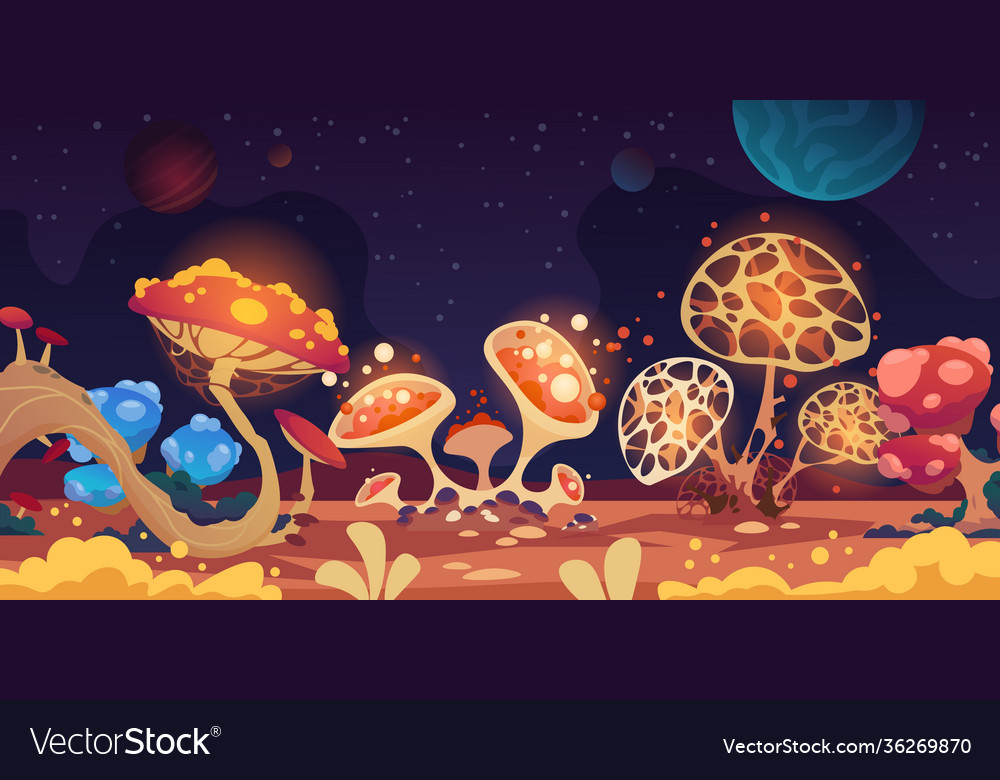 Fantasy Space Background