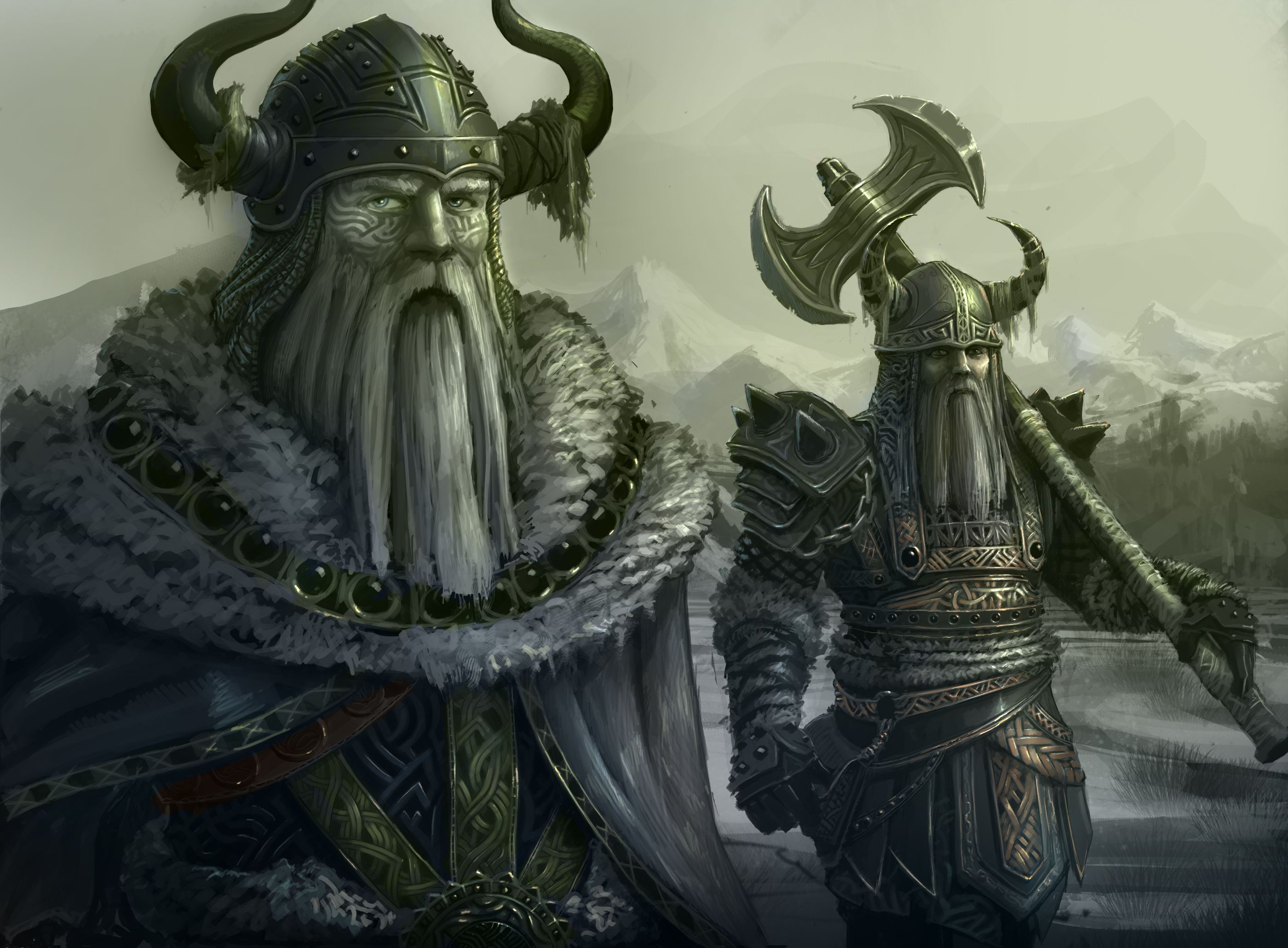 Fantasy Viking Art Wallpapers