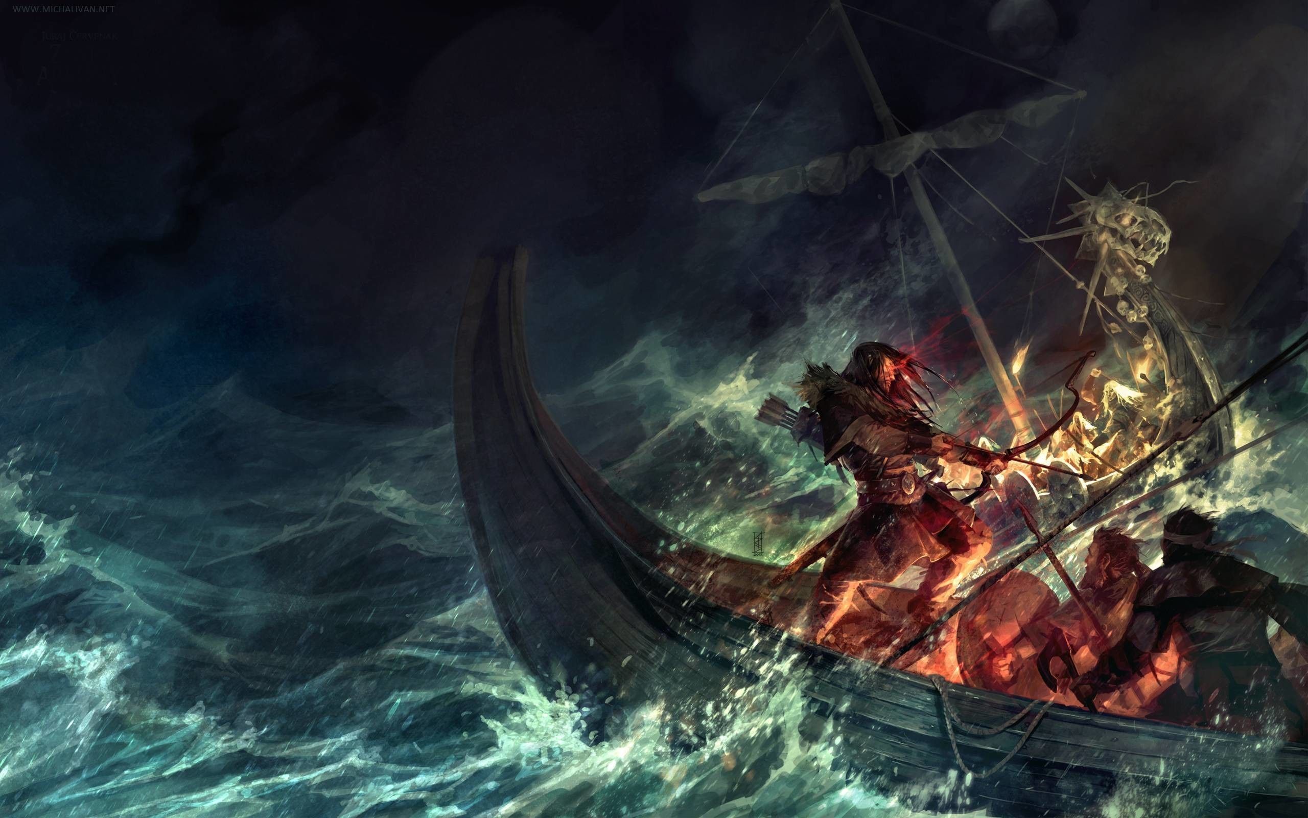 Fantasy Viking Art Wallpapers