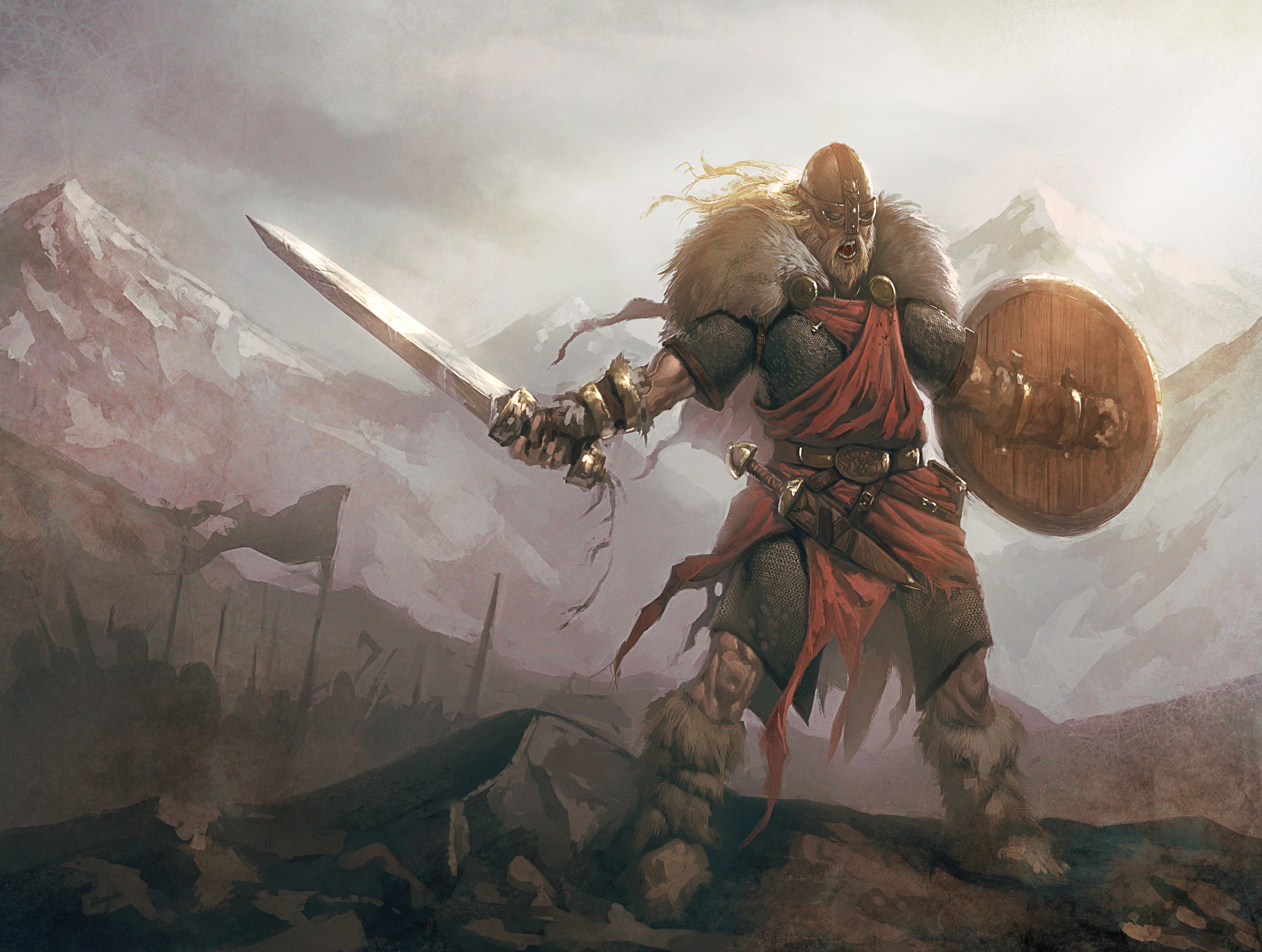 Fantasy Viking Art Wallpapers