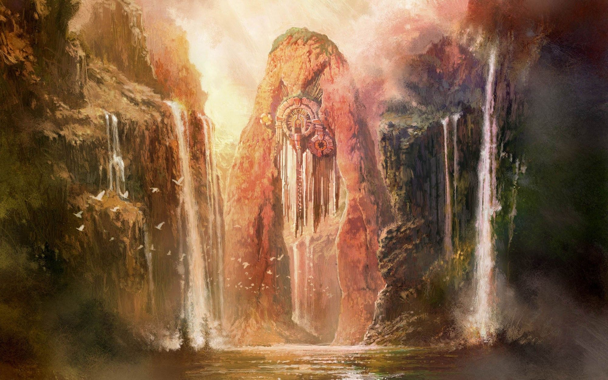 Fantasy Waterfall Wallpapers