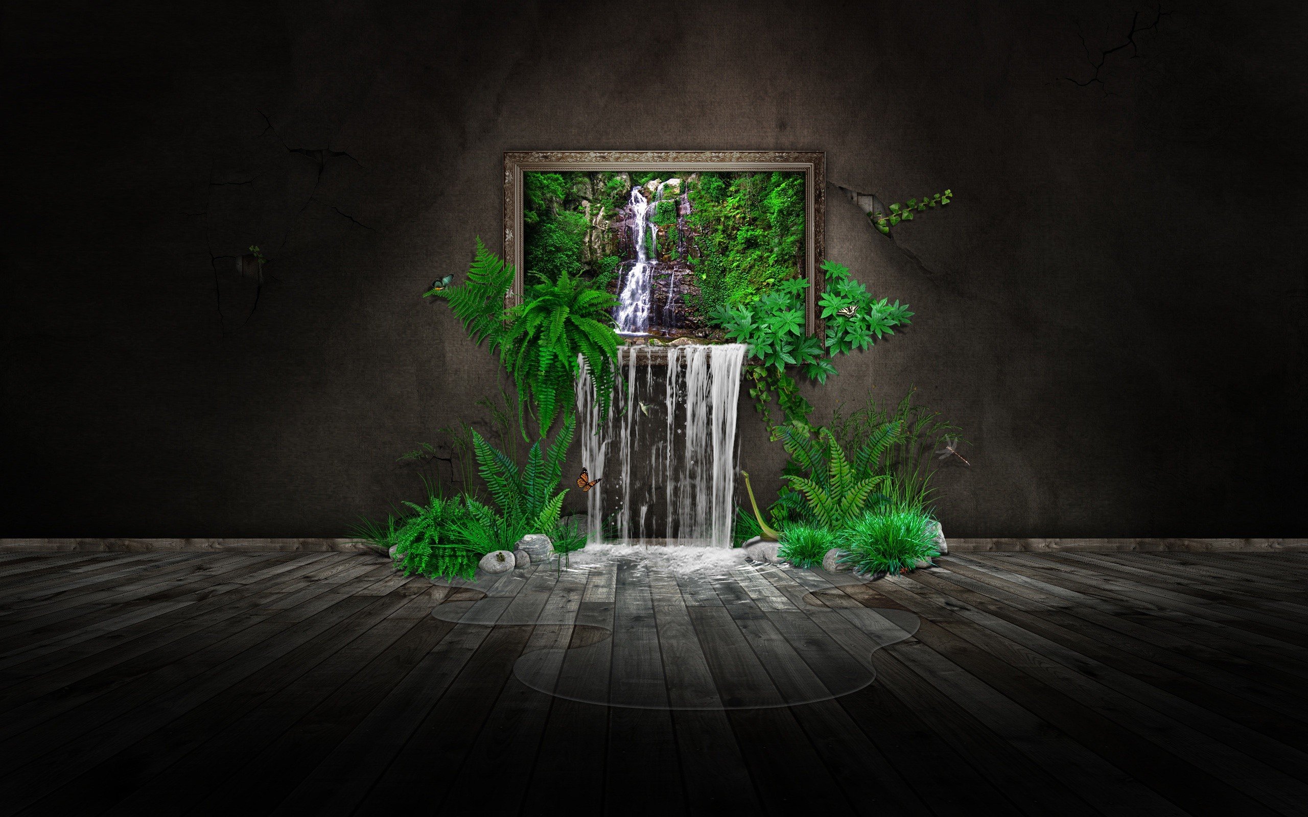 Fantasy Waterfall Wallpapers