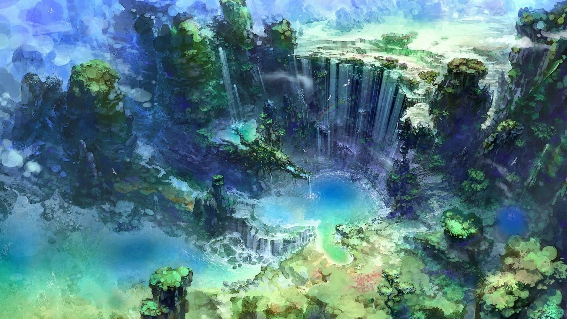 Fantasy Waterfall Wallpapers