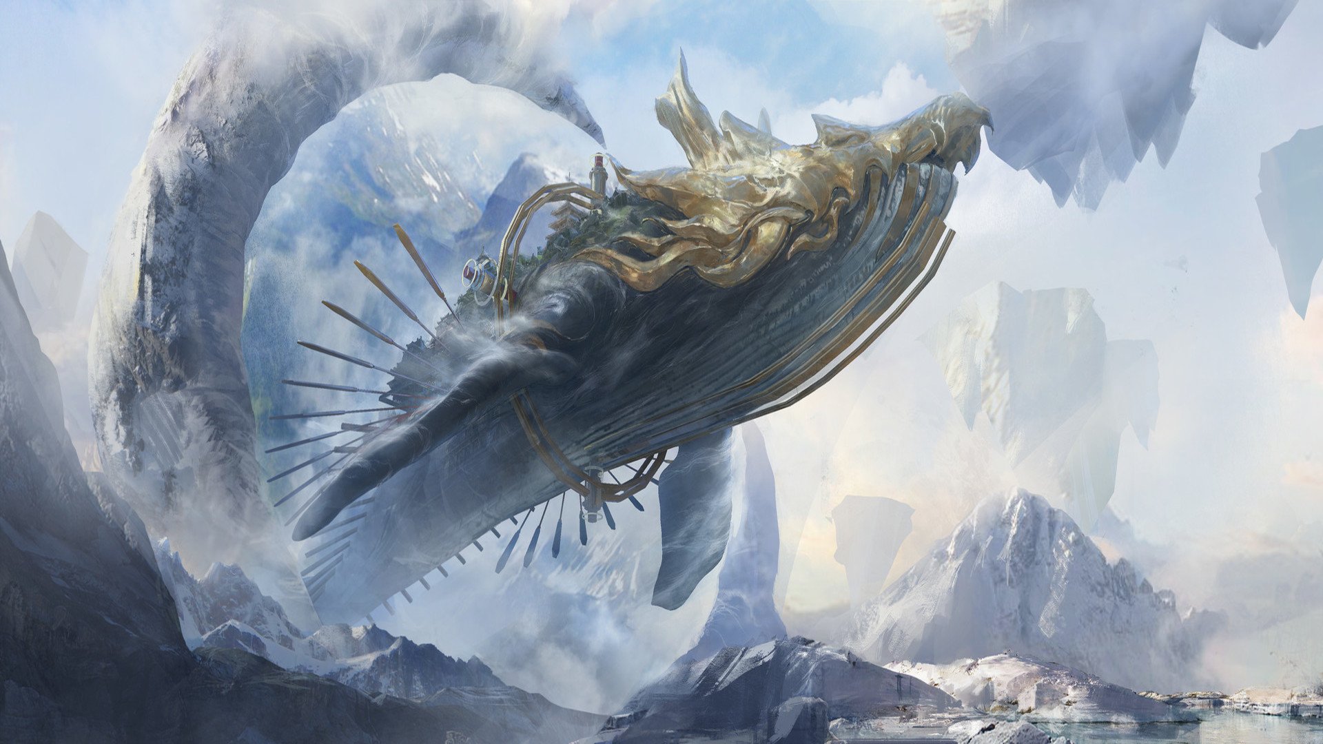 Fantasy Whale Wallpapers