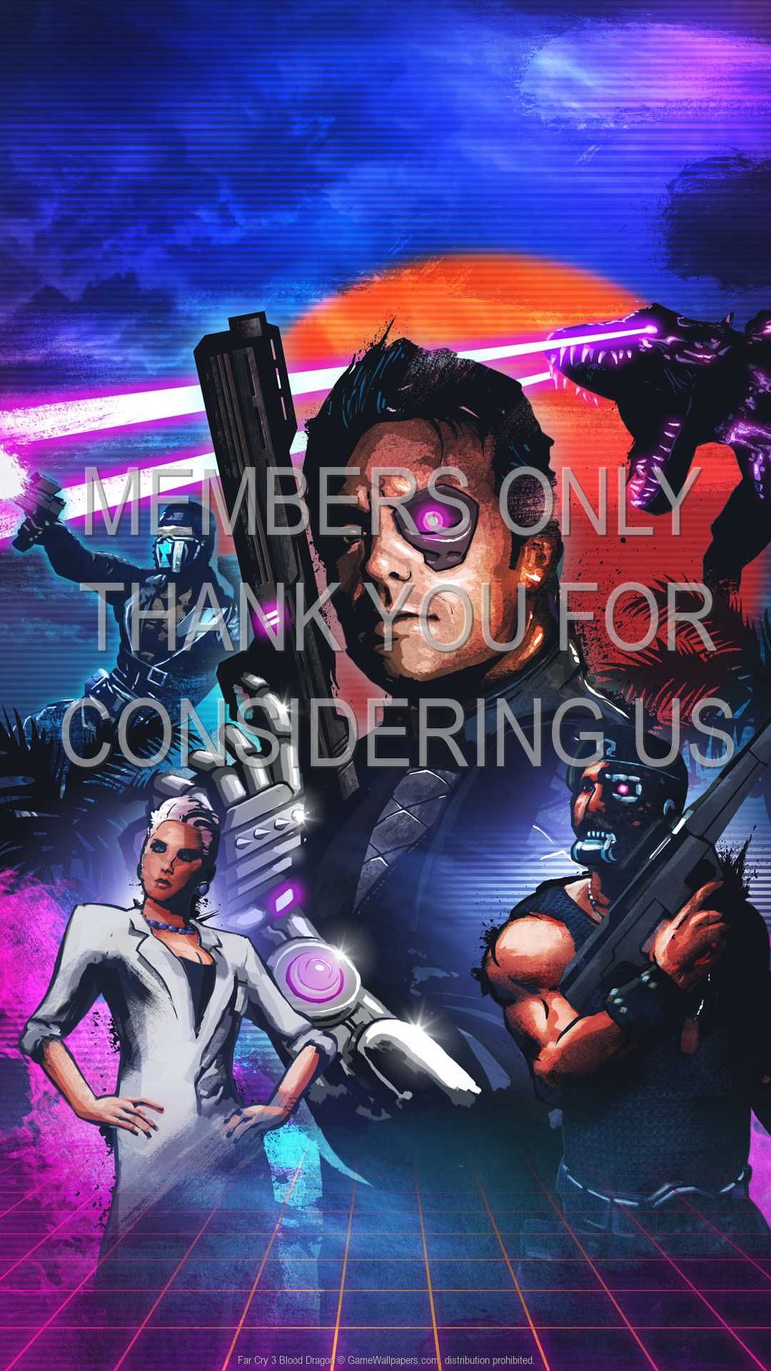 Far Cry 3 Blood Dragon Background