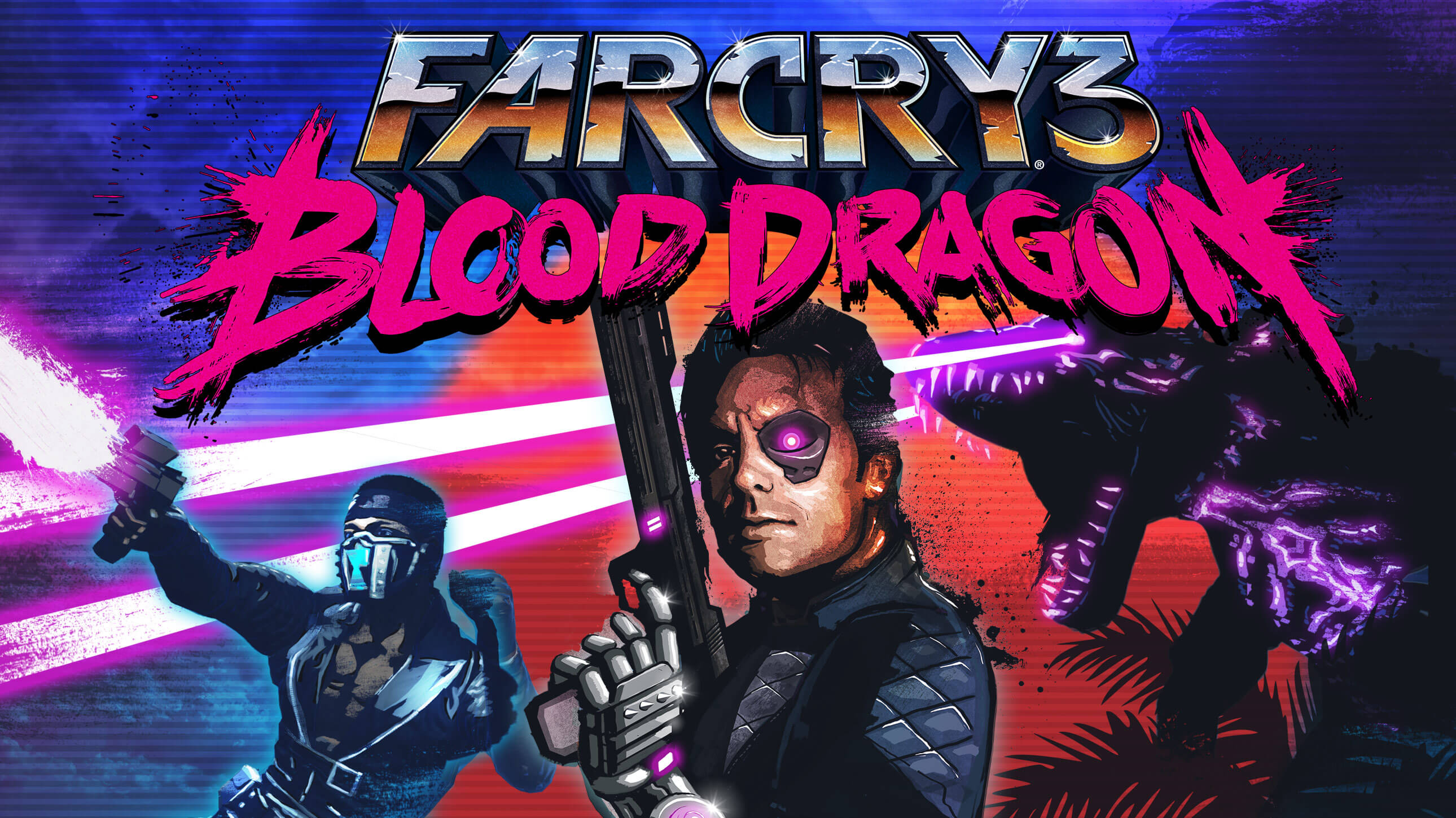 Far Cry 3 Blood Dragon Background