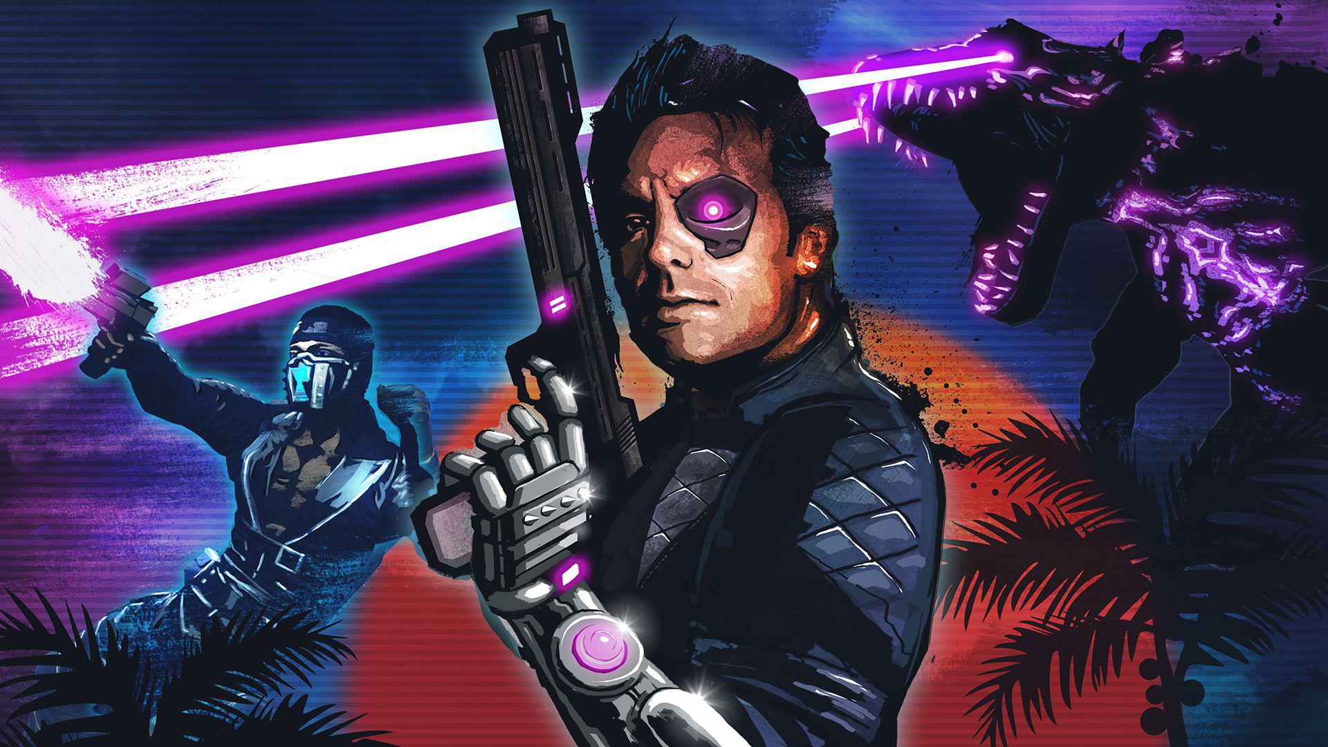 Far Cry 3 Blood Dragon Background