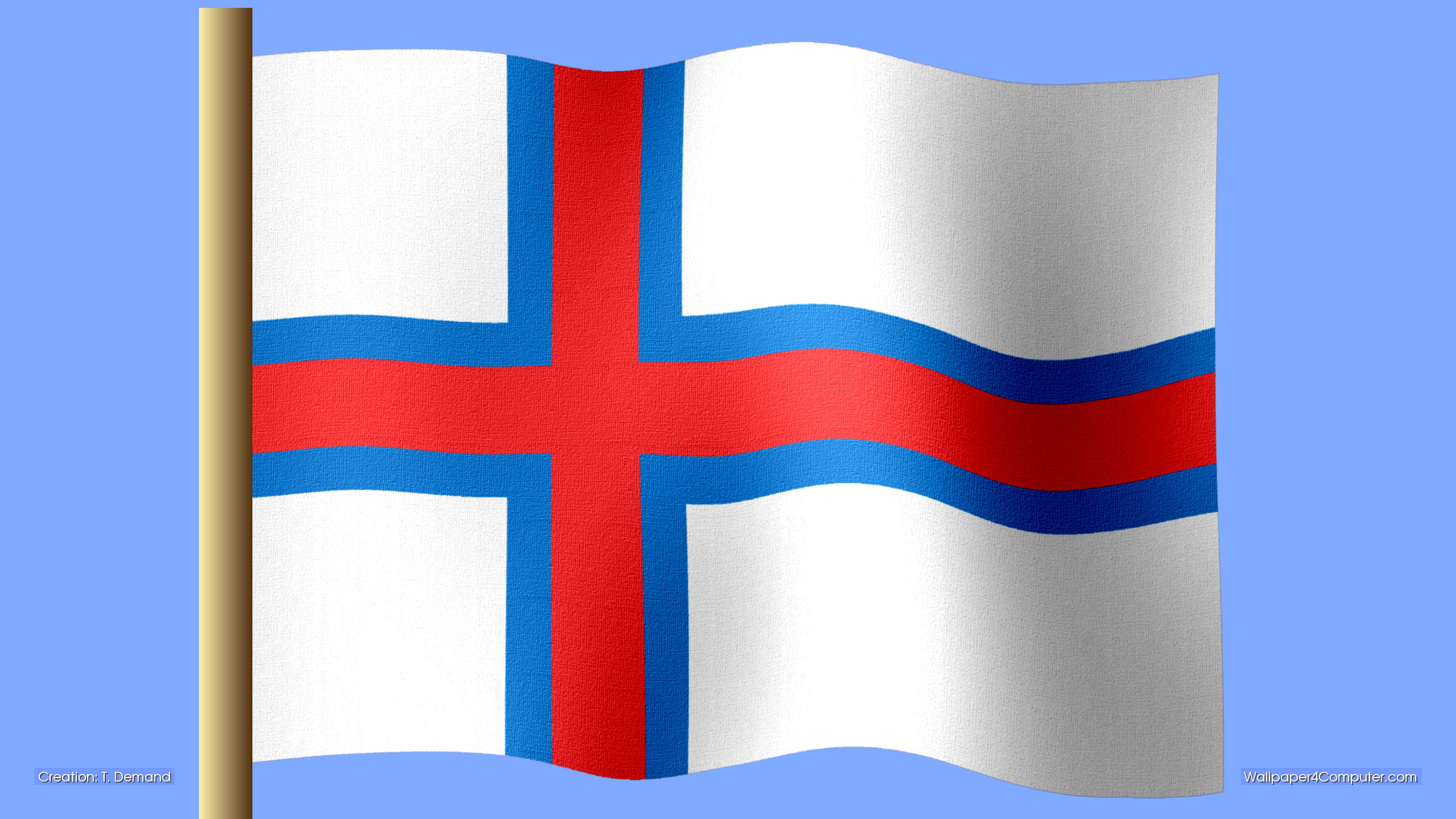 Faroe Islands Flag Wallpapers