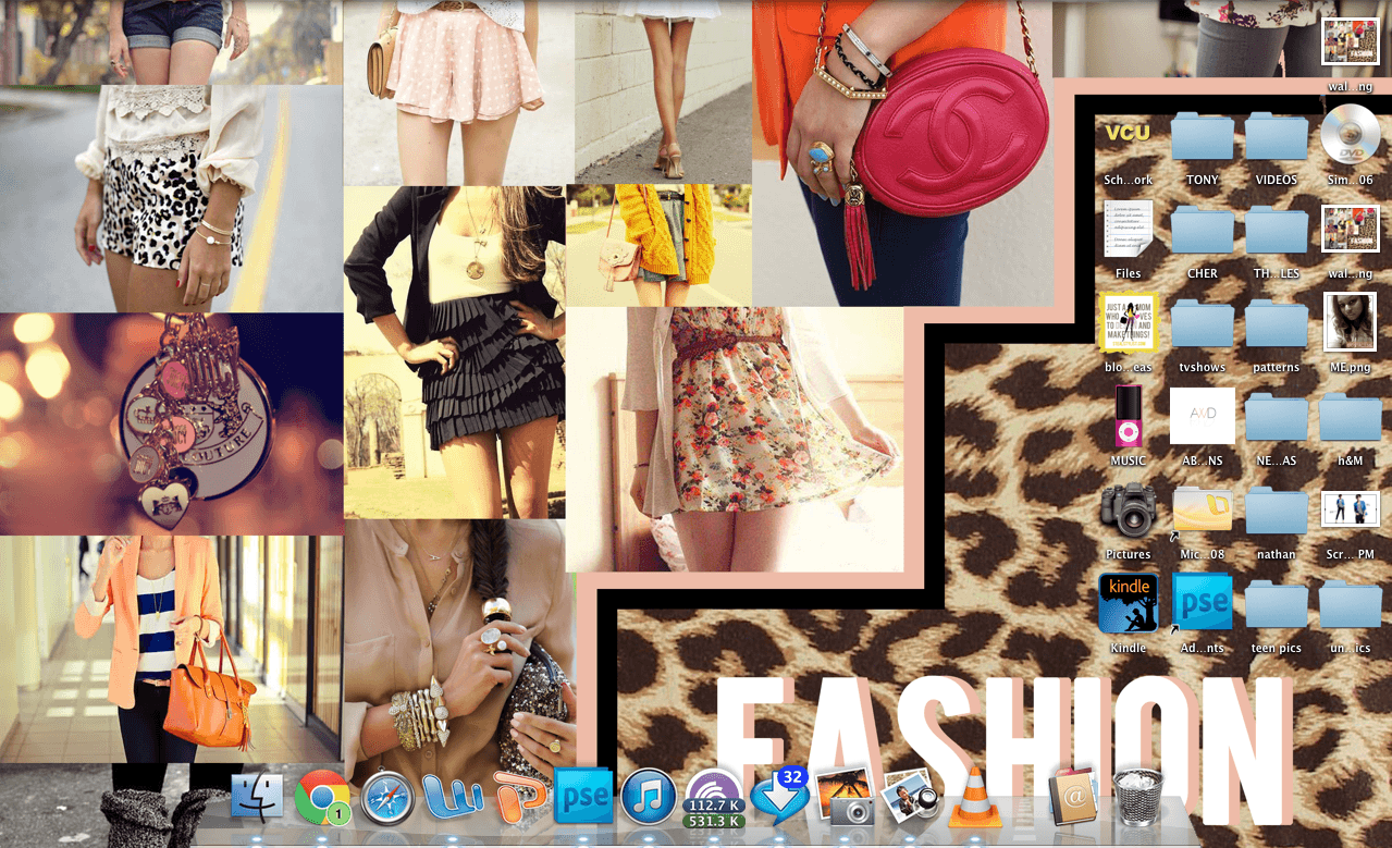 Fashion Collage Wallpapers