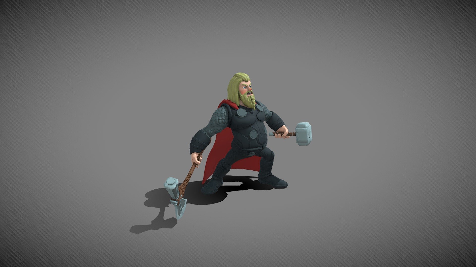 Fat Thor Hd Wallpapers