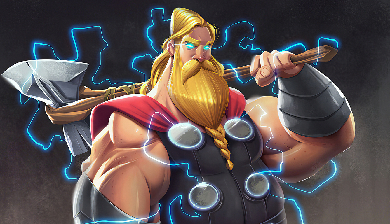 Fat Thor Hd Wallpapers