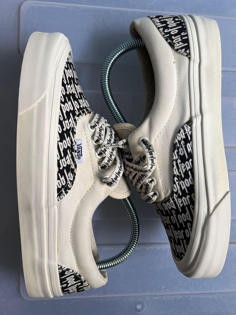 Fear Of God Vans On Feet Wallpapers