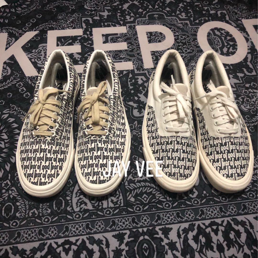 Fear Of God Vans On Feet Wallpapers