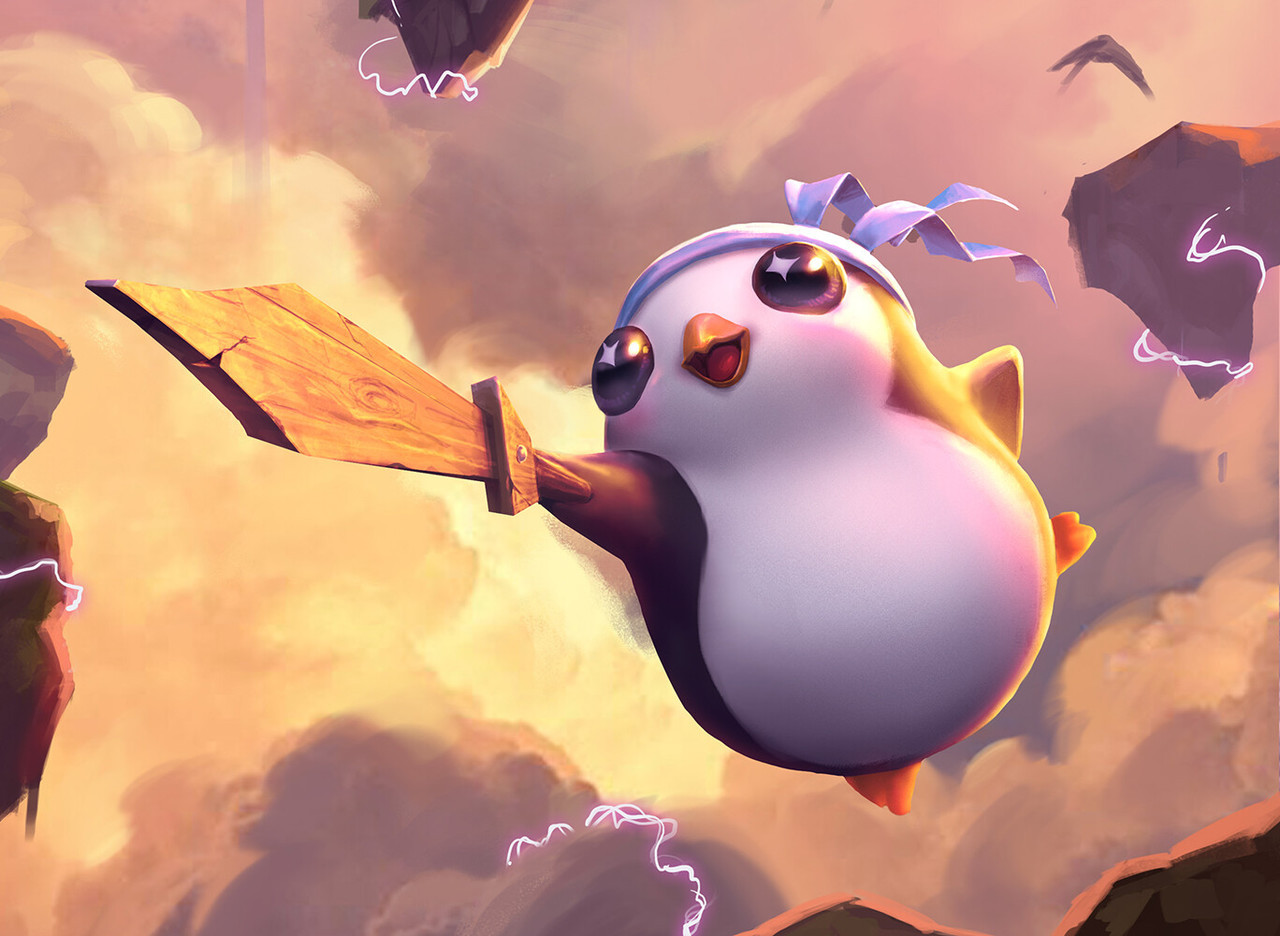 Feather Knight Pengu Teamfight Tactics Splash Wallpapers