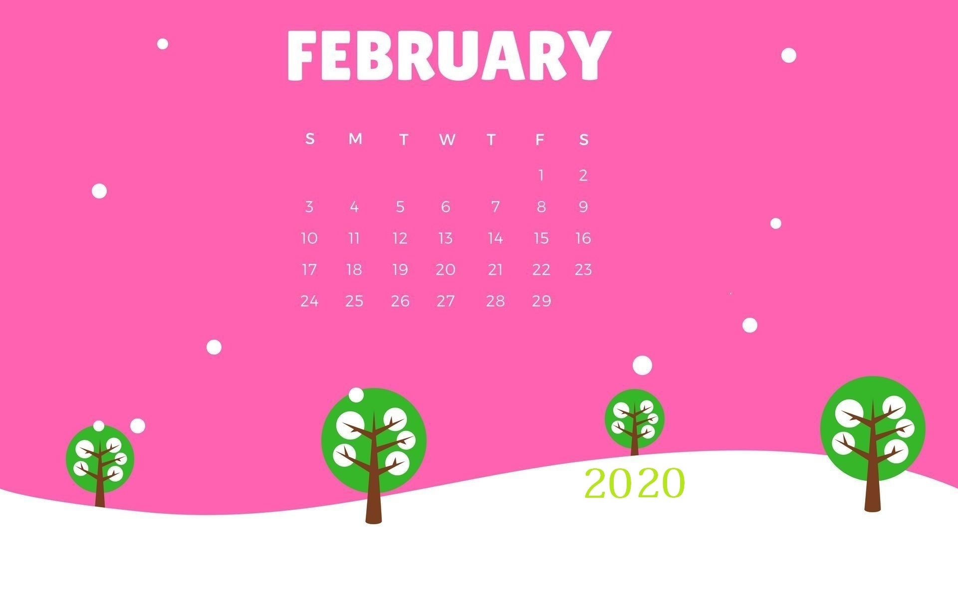 February 2020 Wallpapers