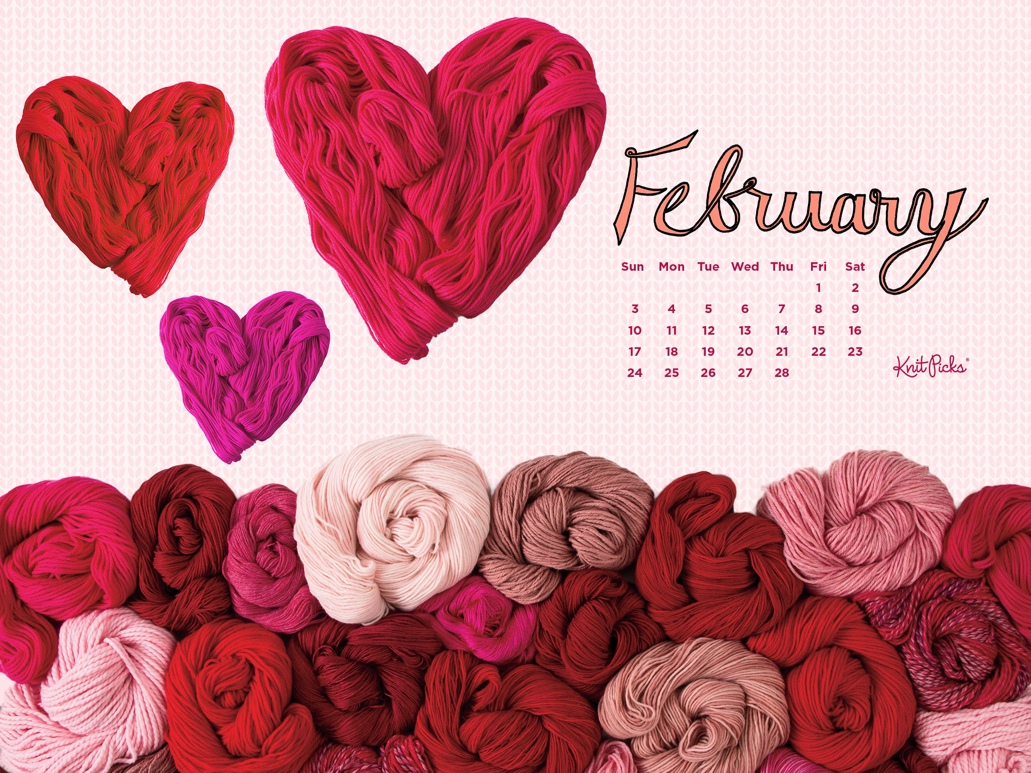 February 2021 Calendar Desktop Wallpapers