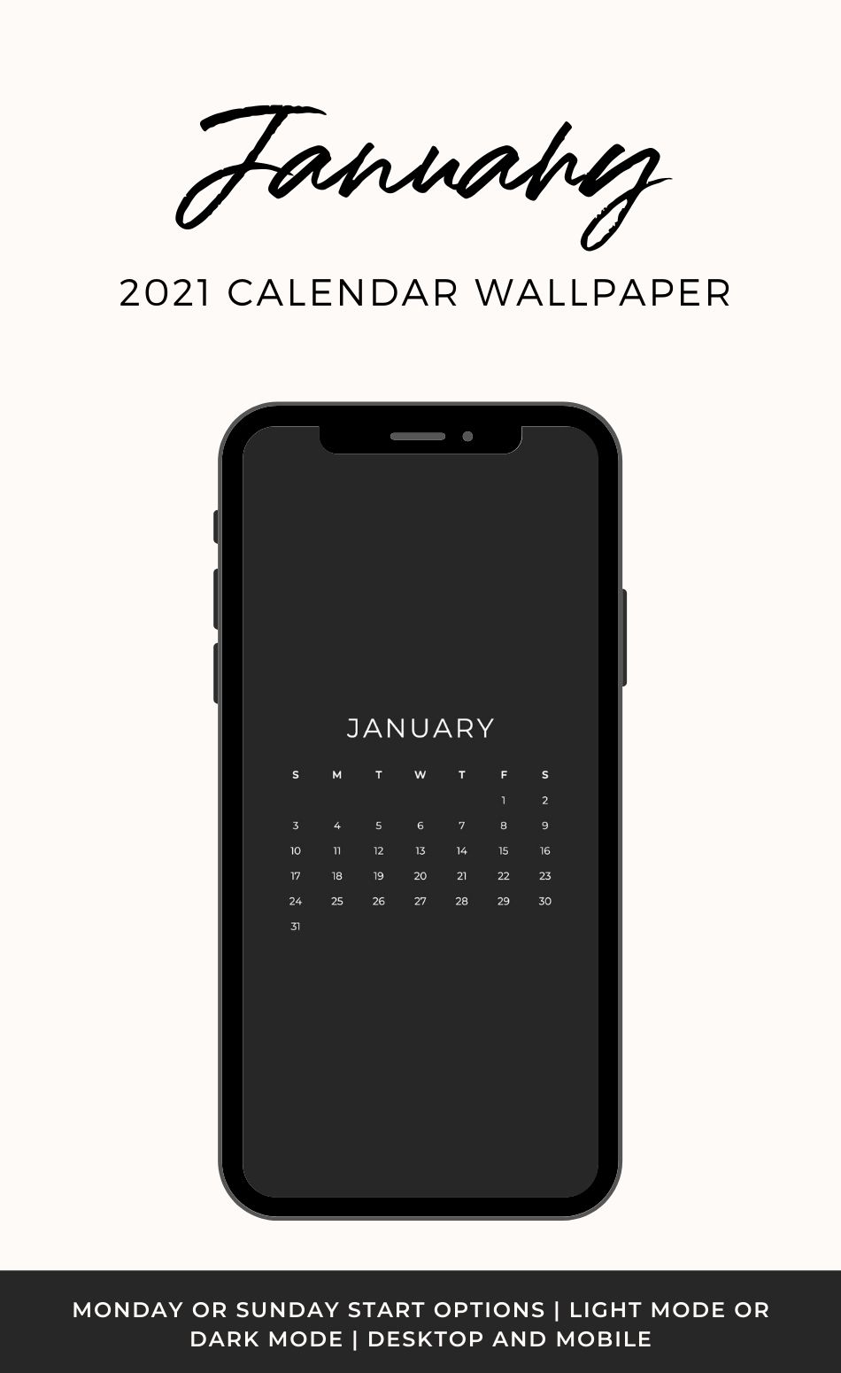 February 2021 Calendar Wallpapers