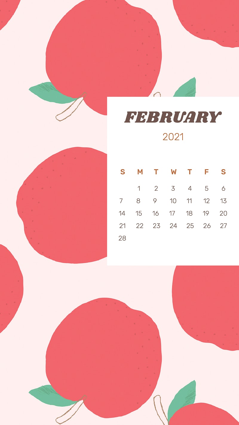 February 2021 Calendar Wallpapers