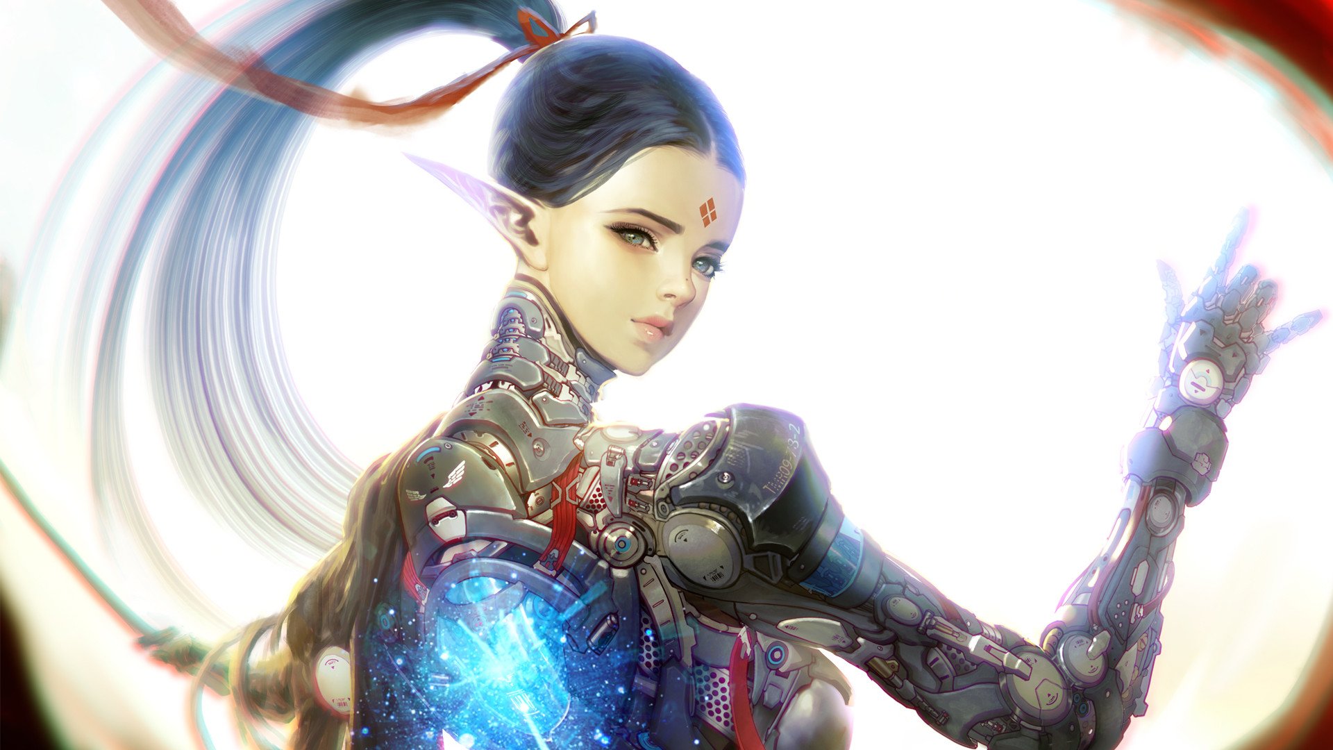 Female Cyborg Ninja Wallpapers