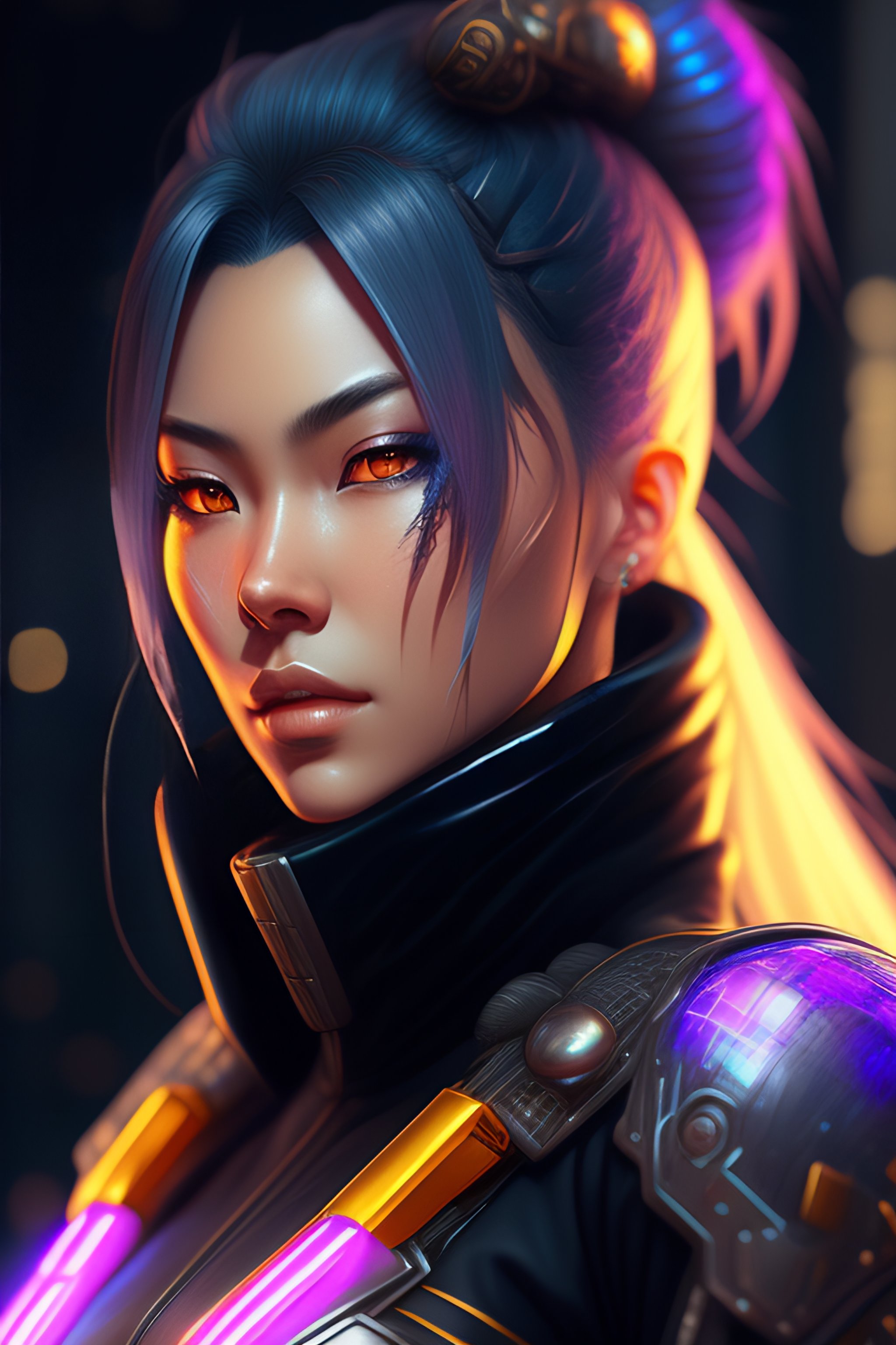 Female Cyborg Ninja Wallpapers