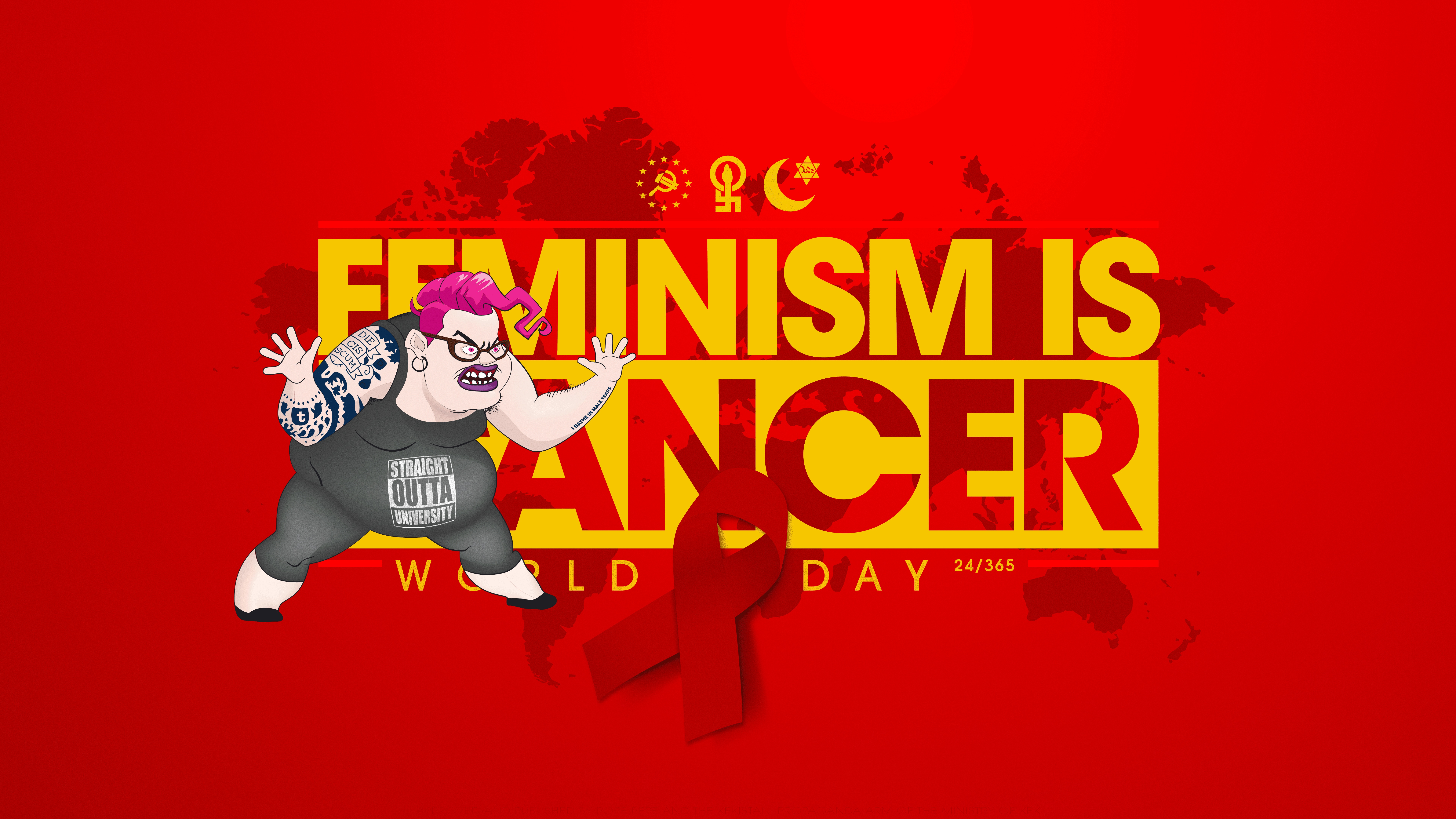 Feminism Is Cancer Wallpapers