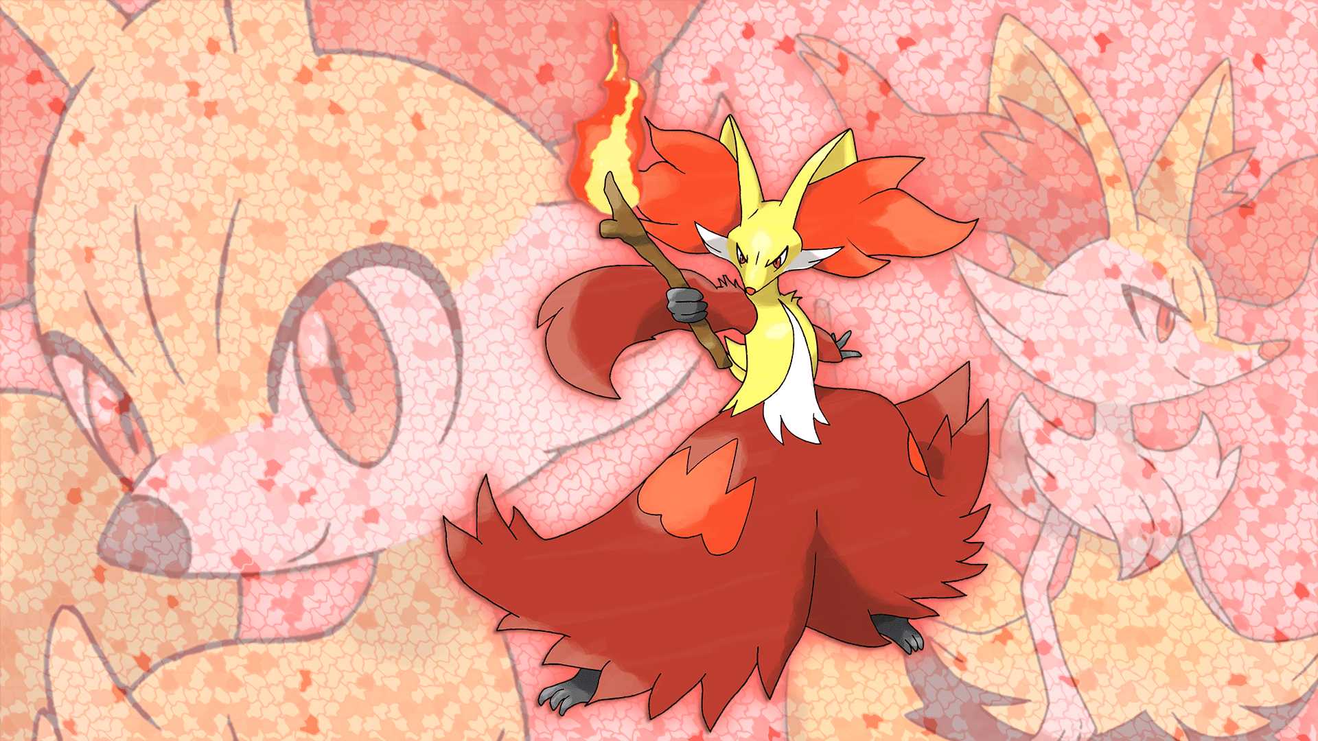 Fennekin Background