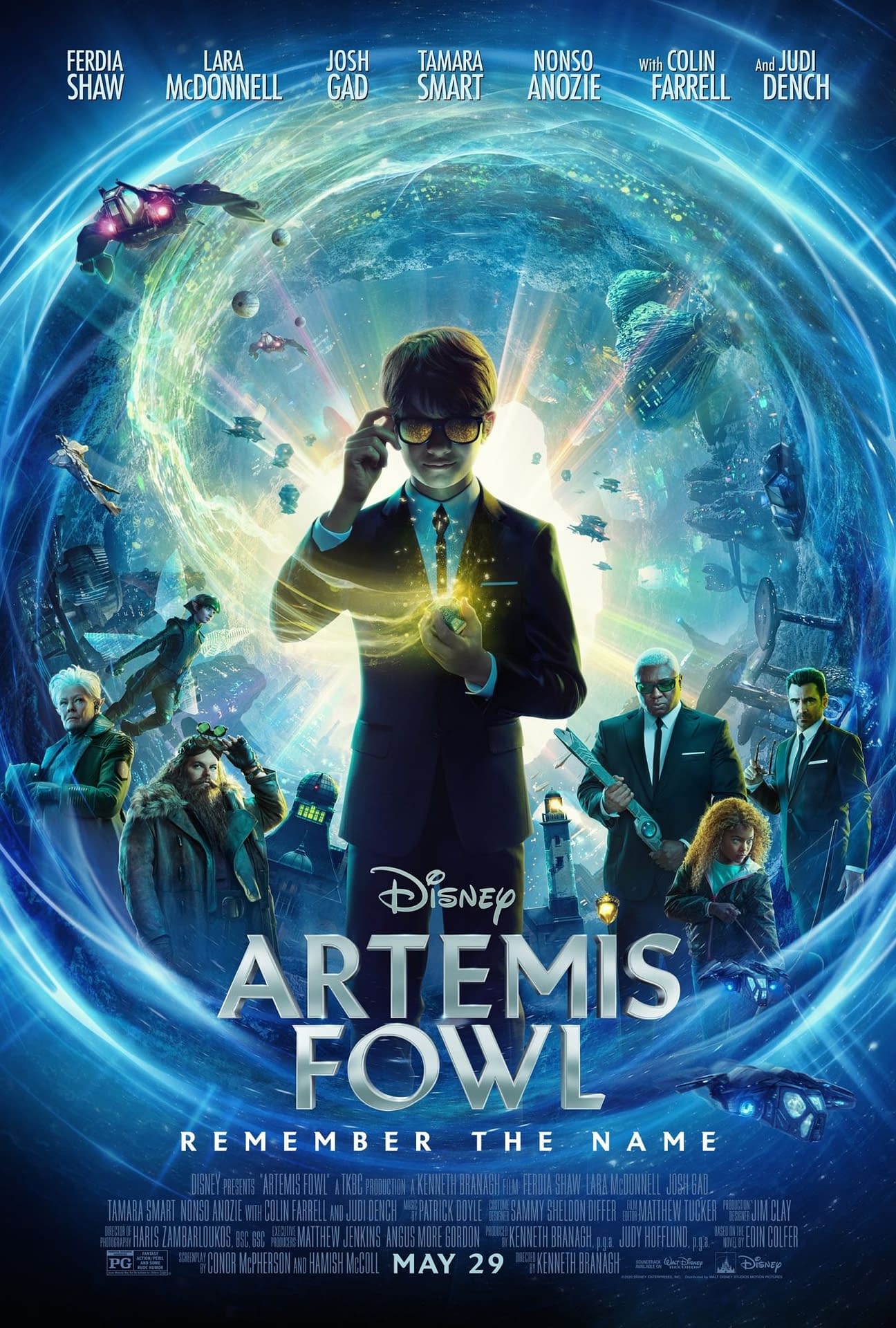 Ferdia Shaw As Artemis Fowl Wallpapers