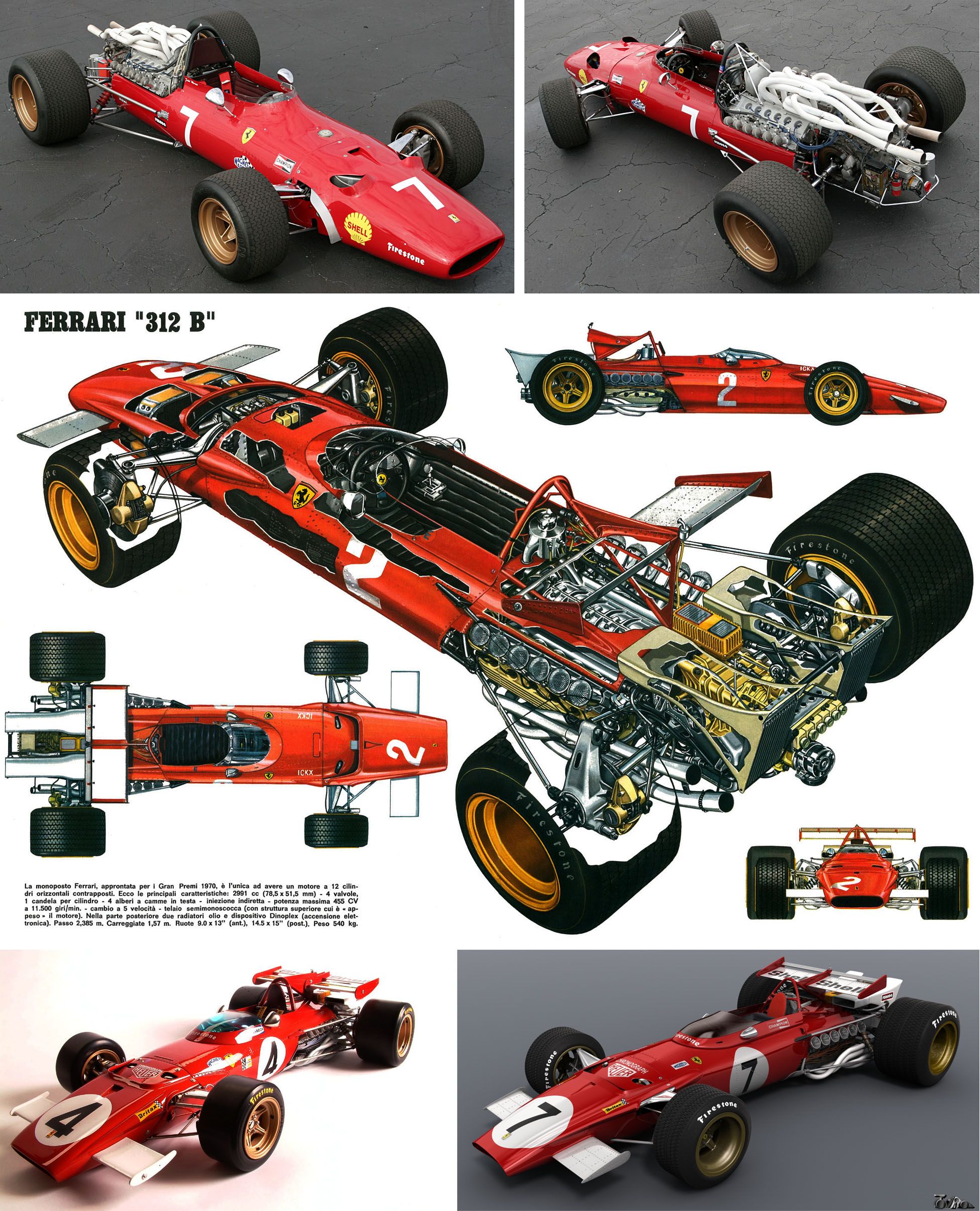 Ferrari 312 B Wallpapers